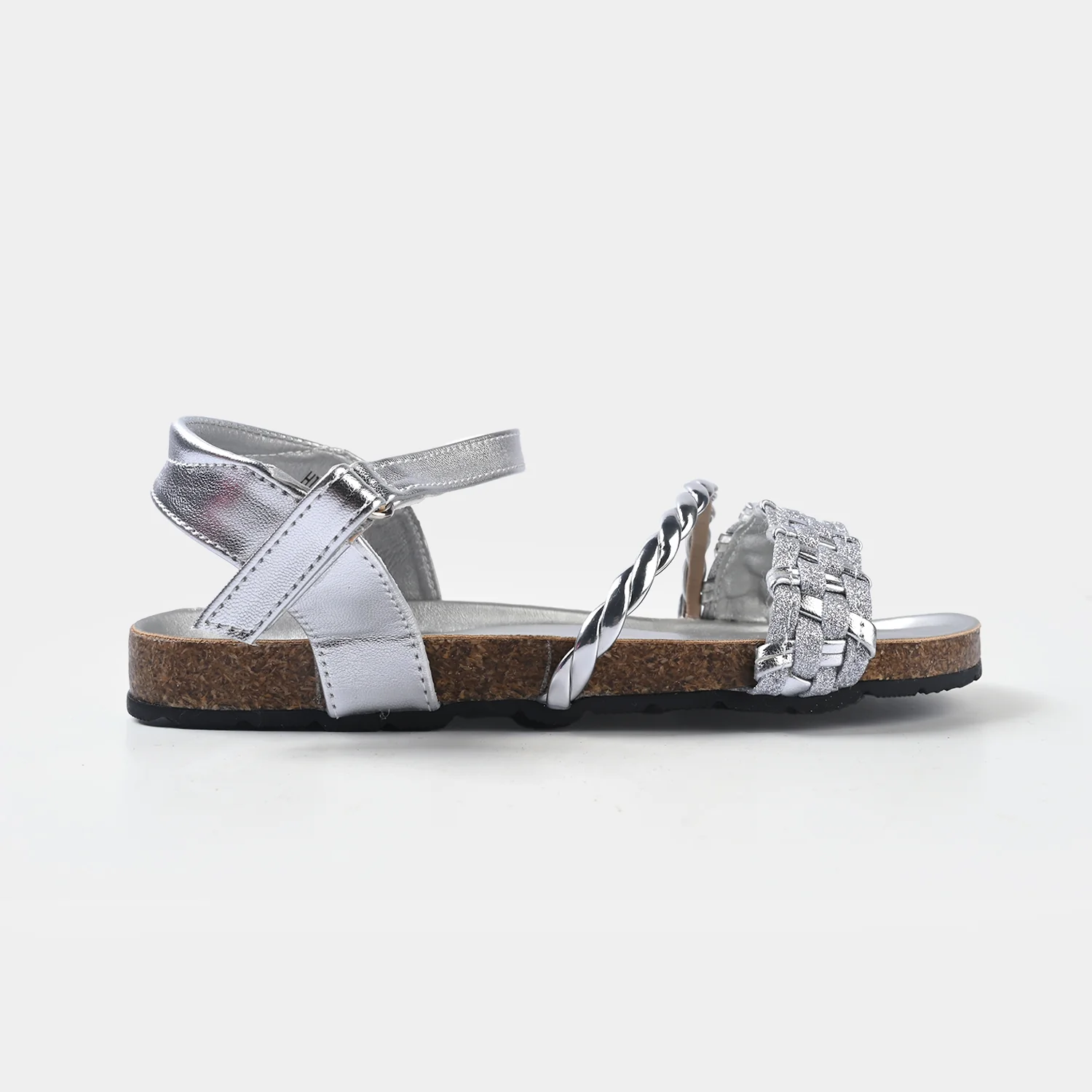 Girls Sandal H1040-G2-SILVER - Image 4