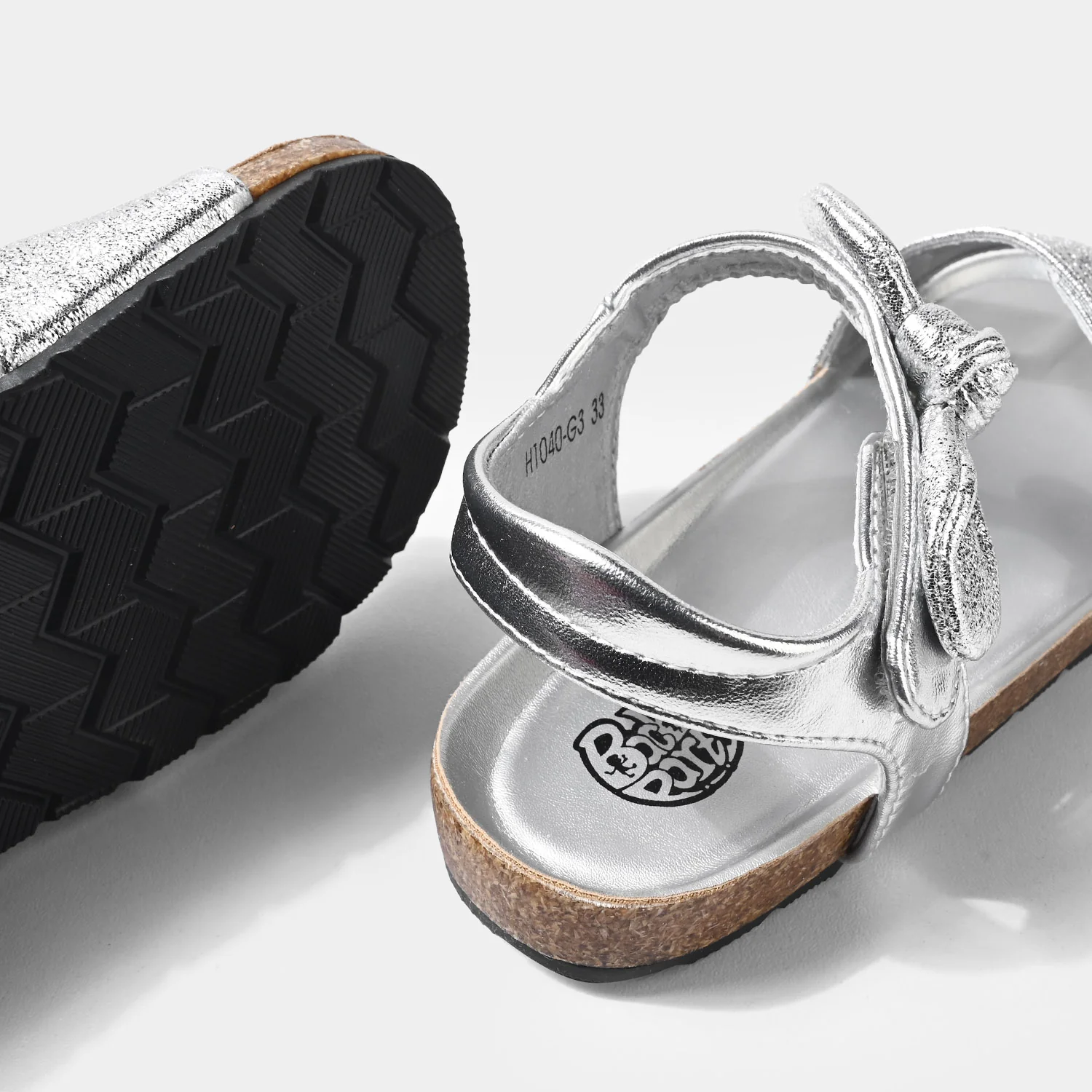 Girls Sandal H1040-G3-SILVER - Image 2