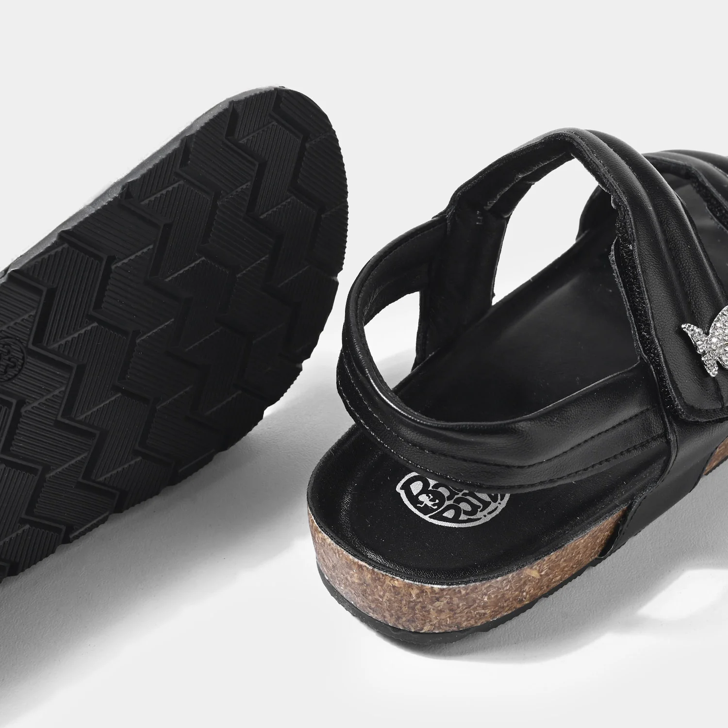 Girls Sandal H1040-G5-BLACK - Image 2