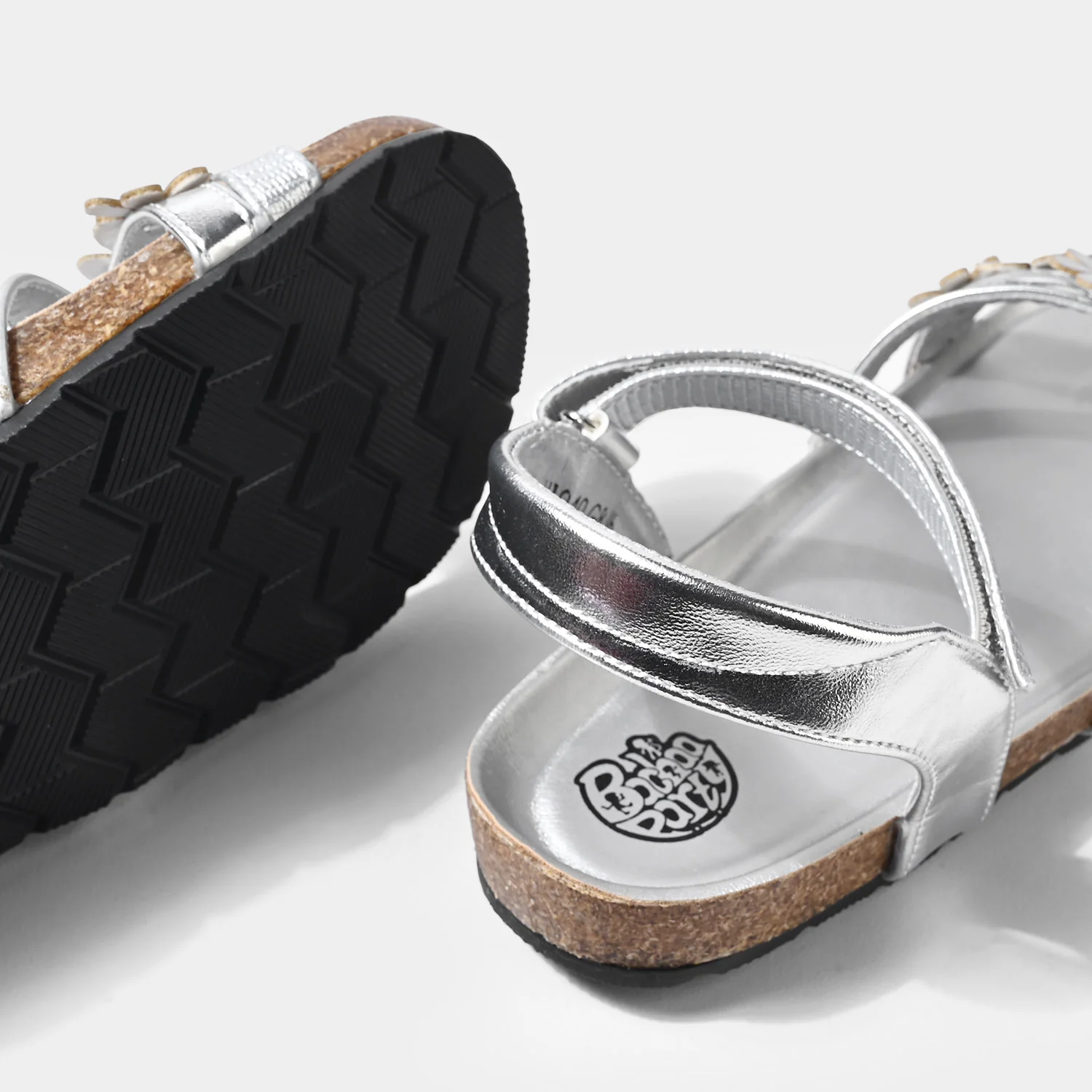 Girls Sandal H1040-G8-SILVER - Image 2