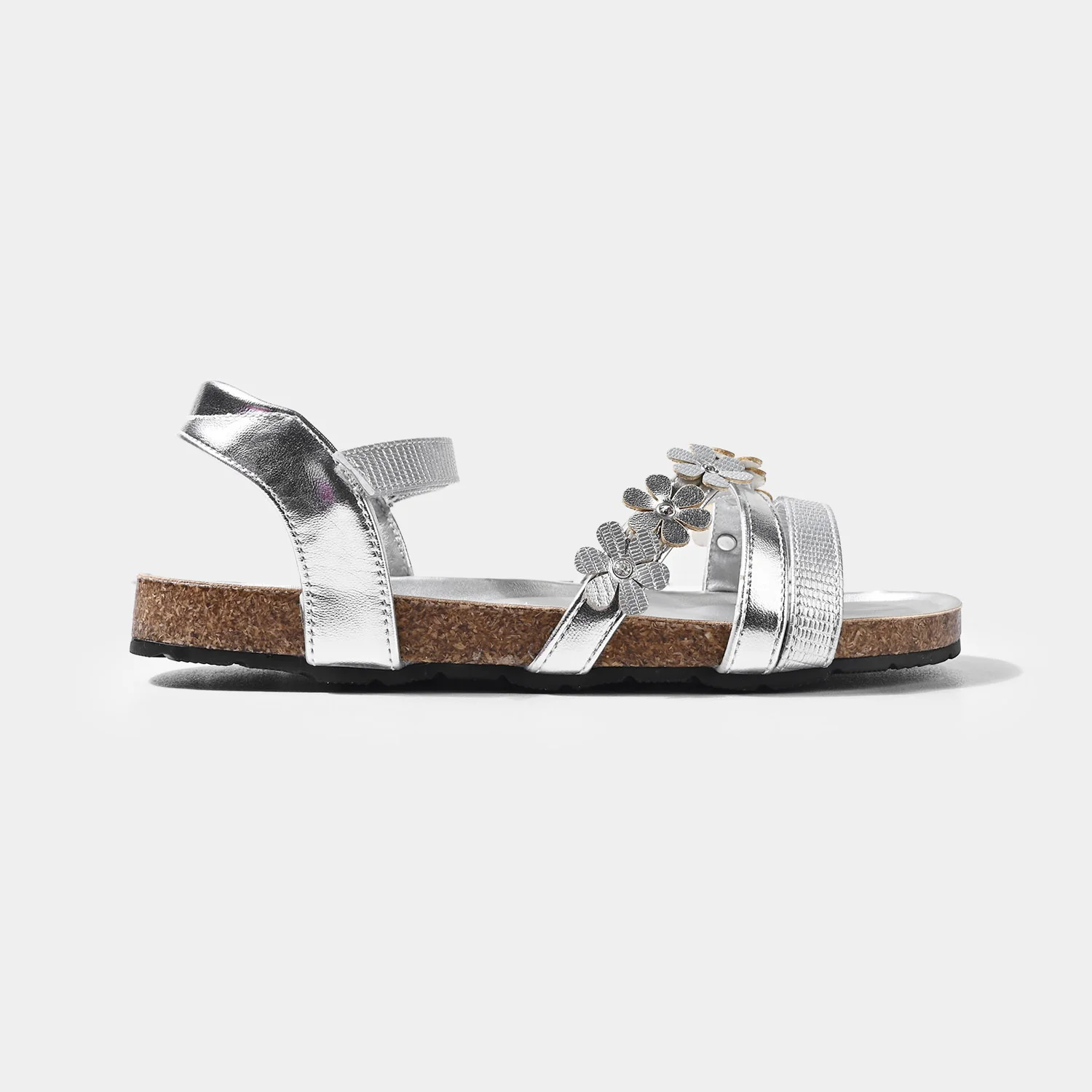 Girls Sandal H1040-G8-SILVER - Image 4