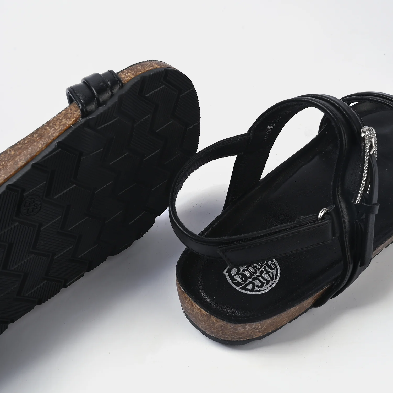 Girls Sandal H1040-G9-BLACK - Image 2