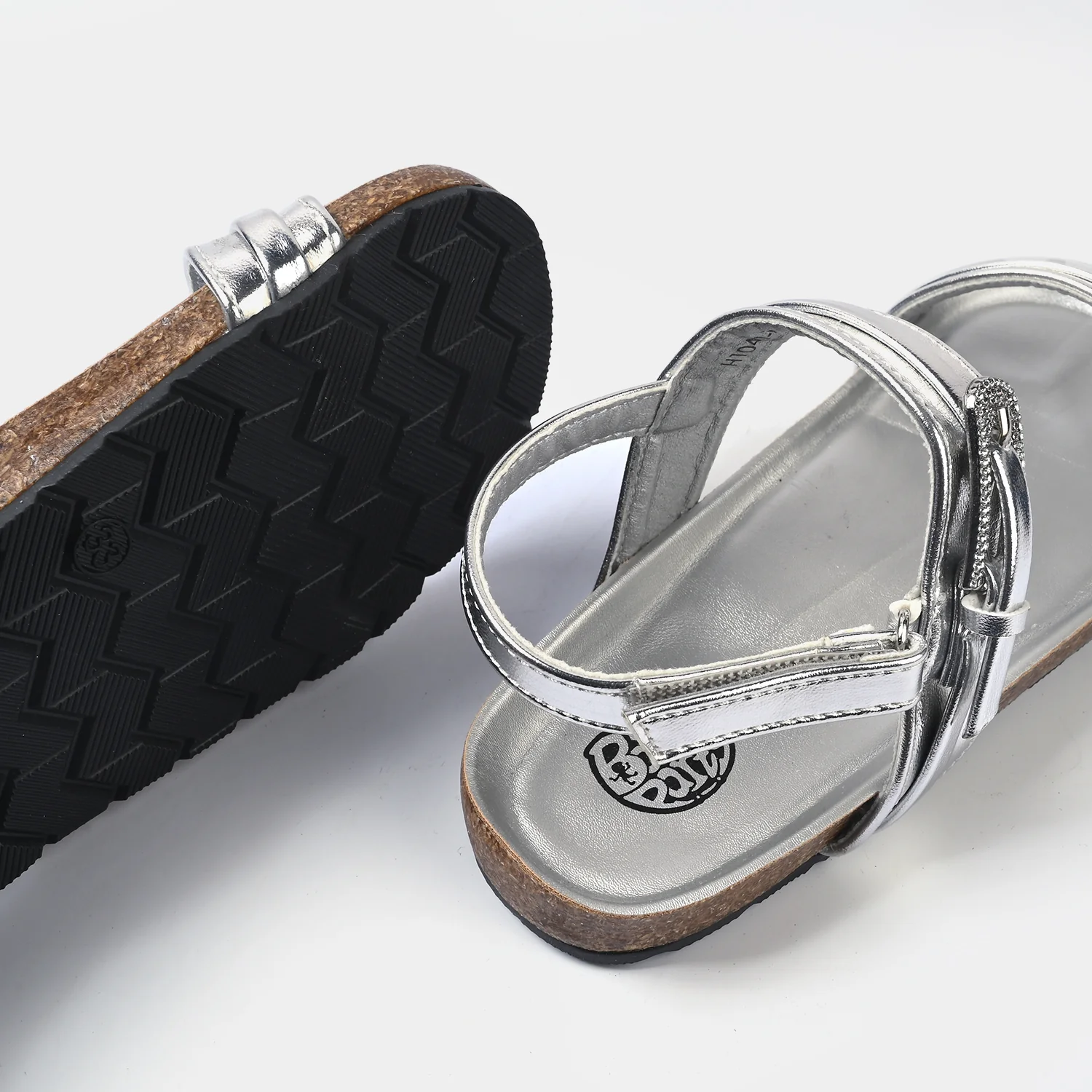 Girls Sandal H1040-G9-SILVER - Image 2