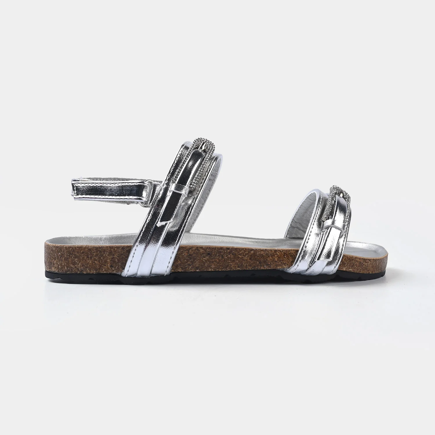 Girls Sandal H1040-G9-SILVER - Image 4