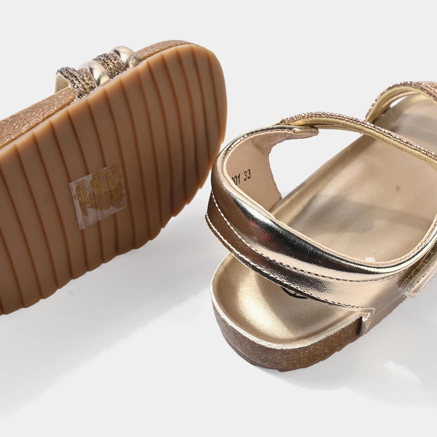 Girls Sandal HY25-001-GOLDEN - Image 2