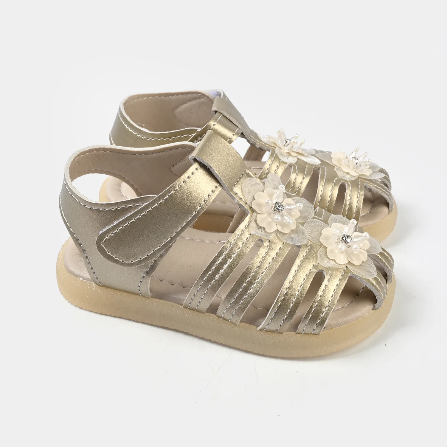 Girls Sandal SF-905A-GOLDEN - Image 3