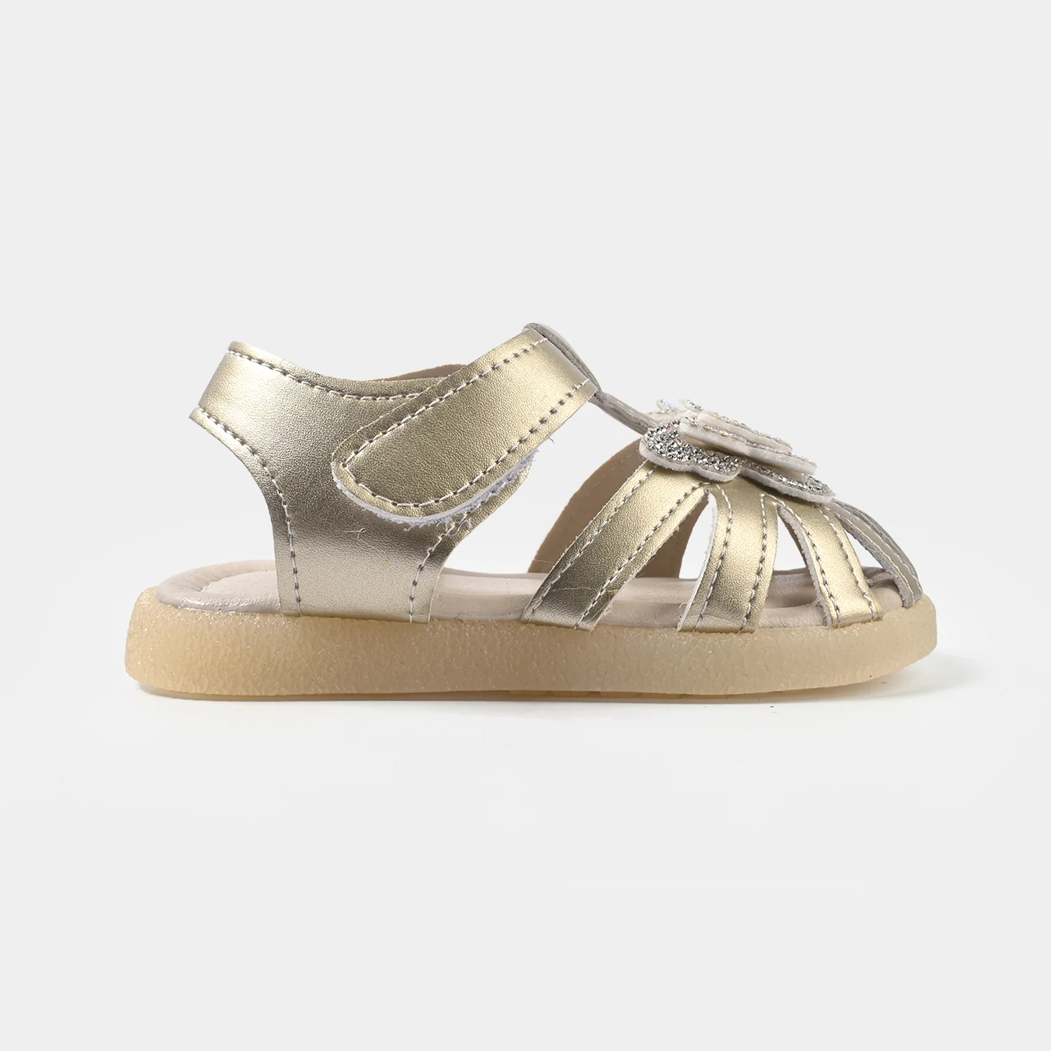 Girls Sandal SF-916A-GOLDEN - Image 4