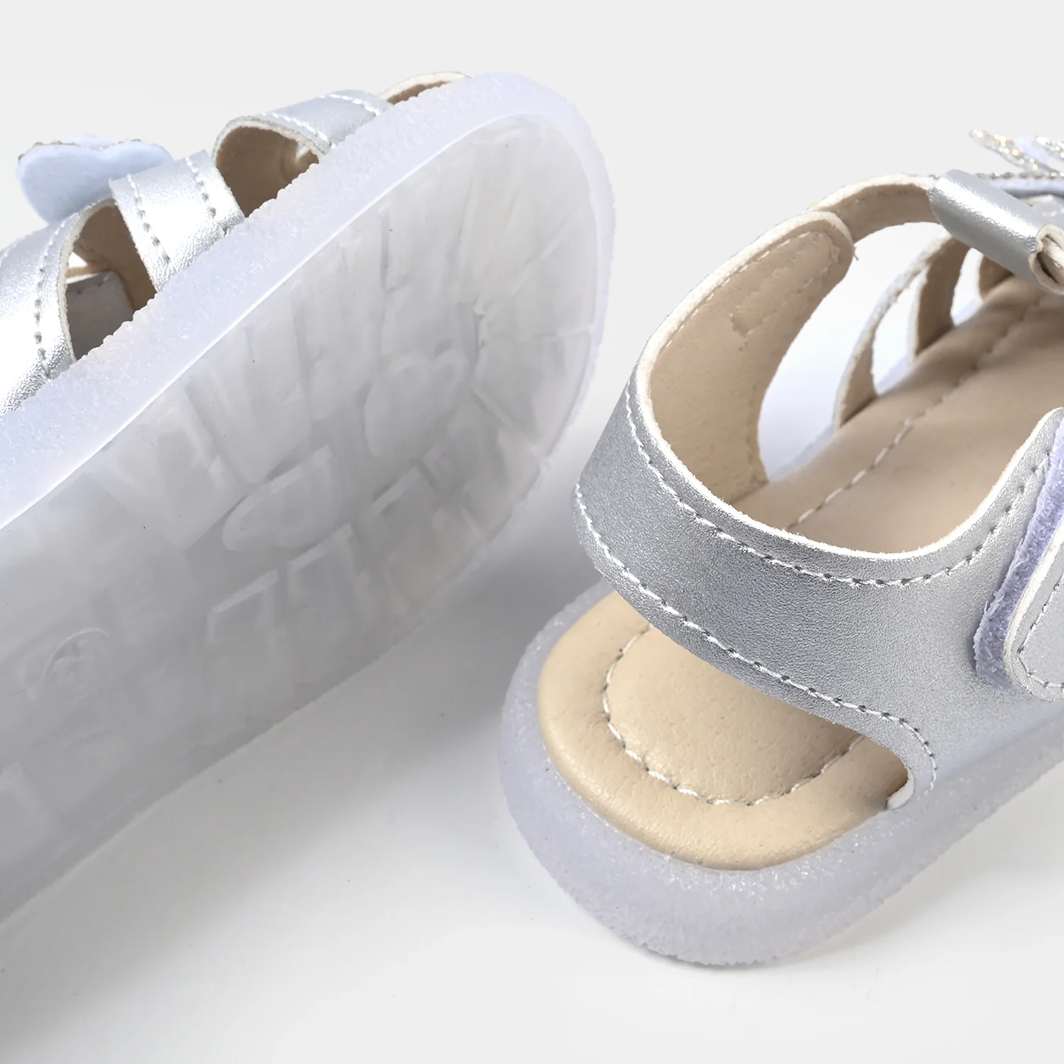 Girls Sandal SF-916A-SILVER - Image 4