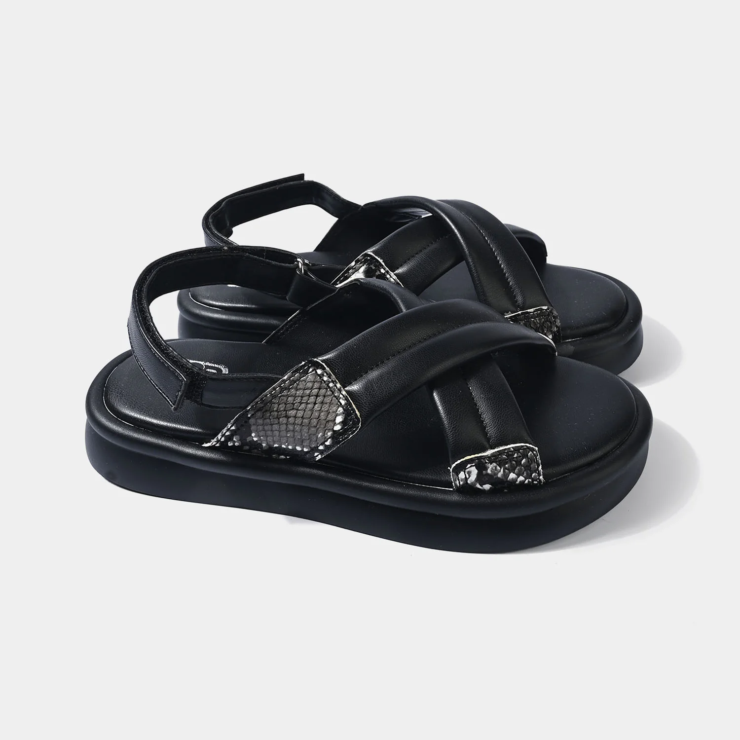 Girls Sandal ZP-024-BLACK - Image 3