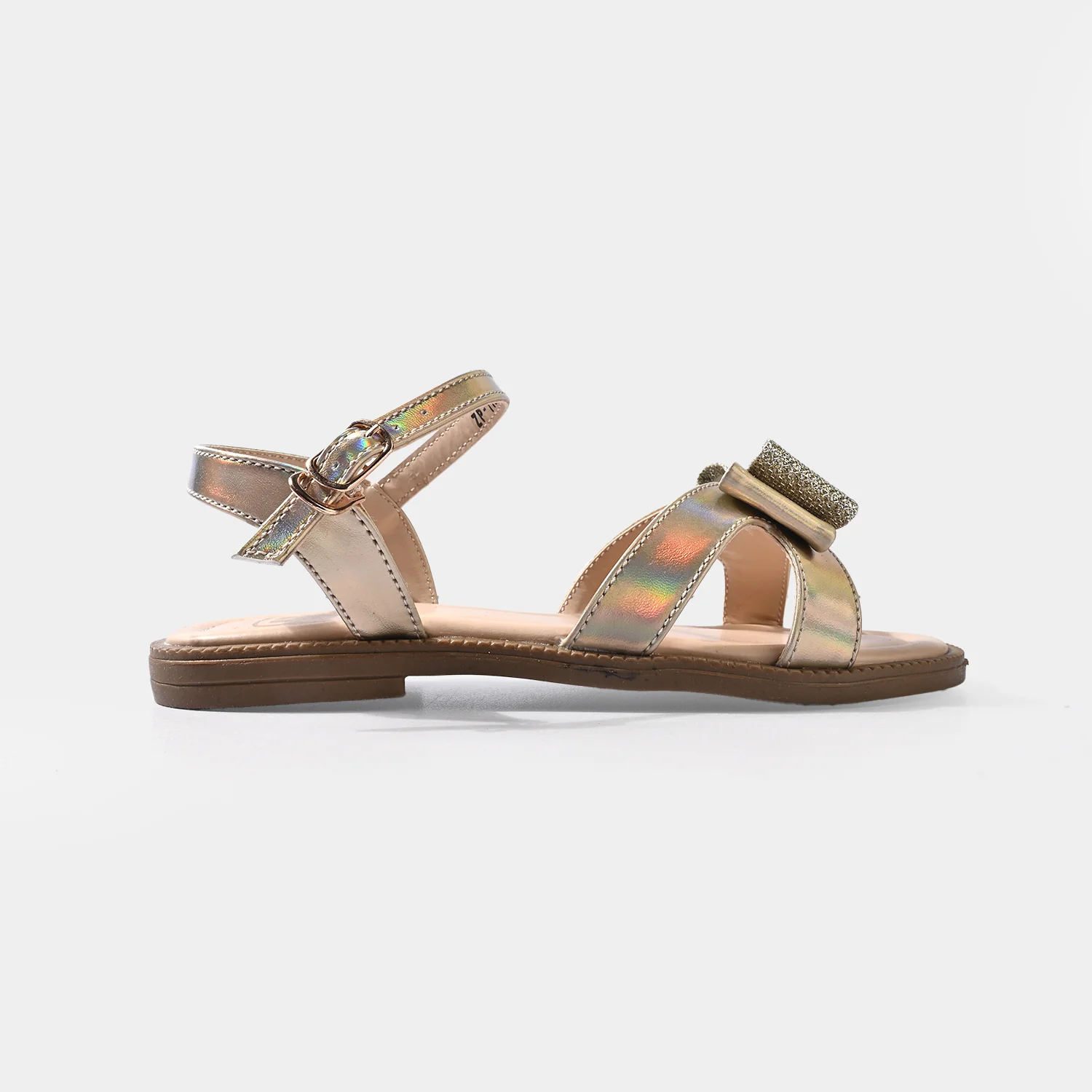 Girls sandal ZP-115-Golden - Image 3