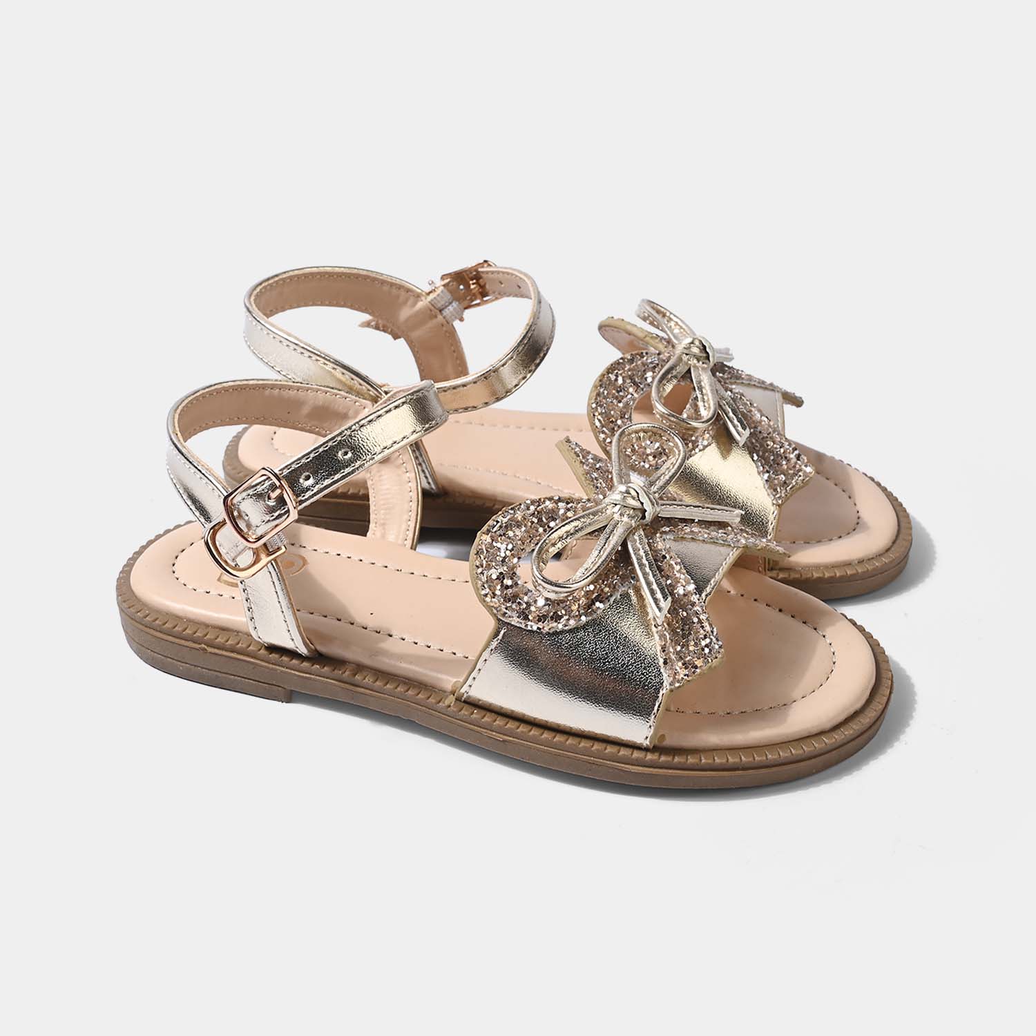 Girls Sandal ZP-119-Golden - Image 4