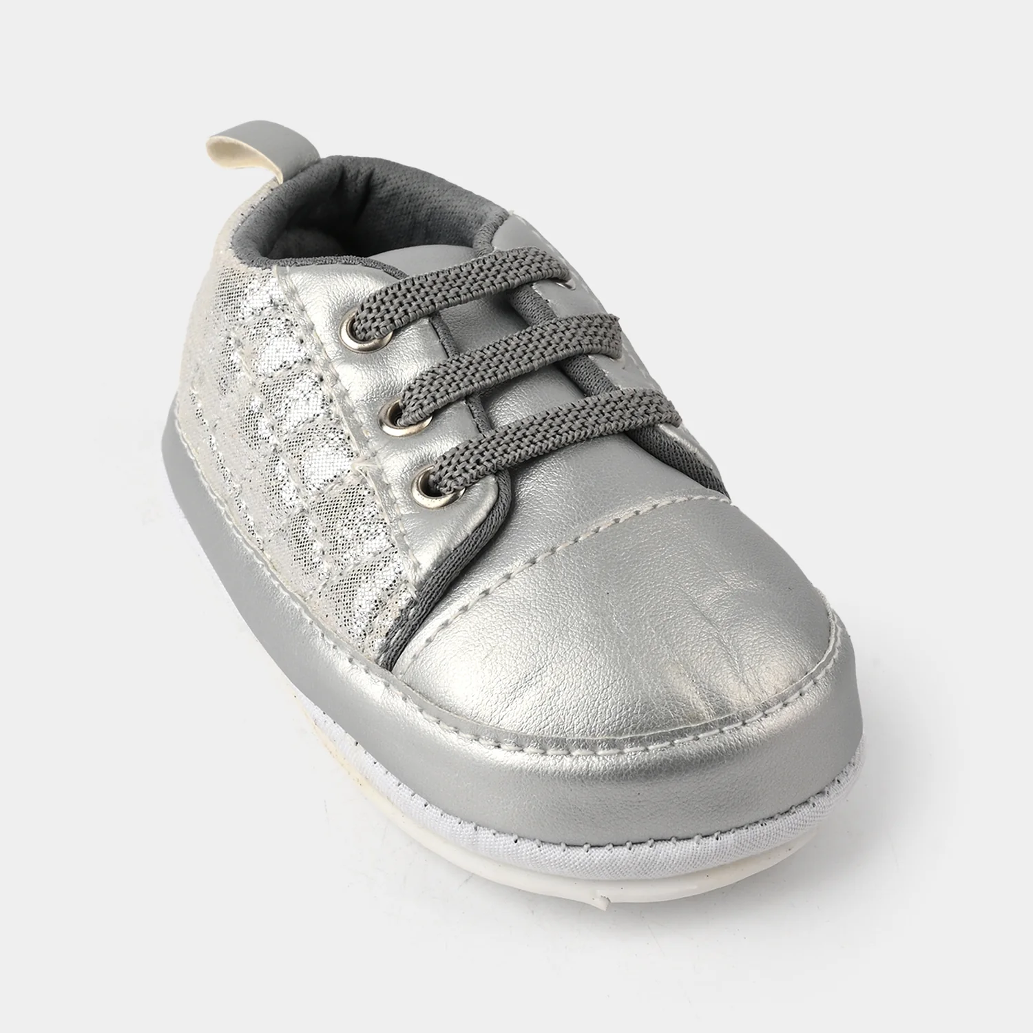 Girls Shoes 222-16-SILVER