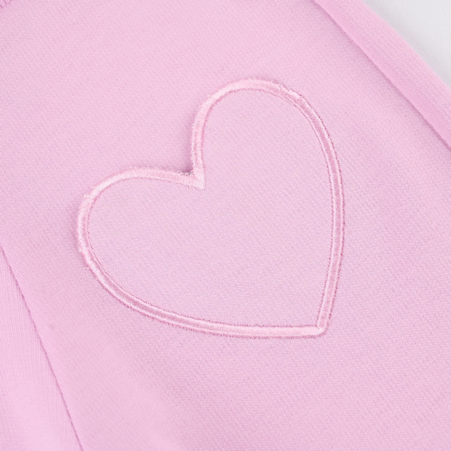 Girls Cotton Shorts (Heart Pocket) - Pink - Image 3