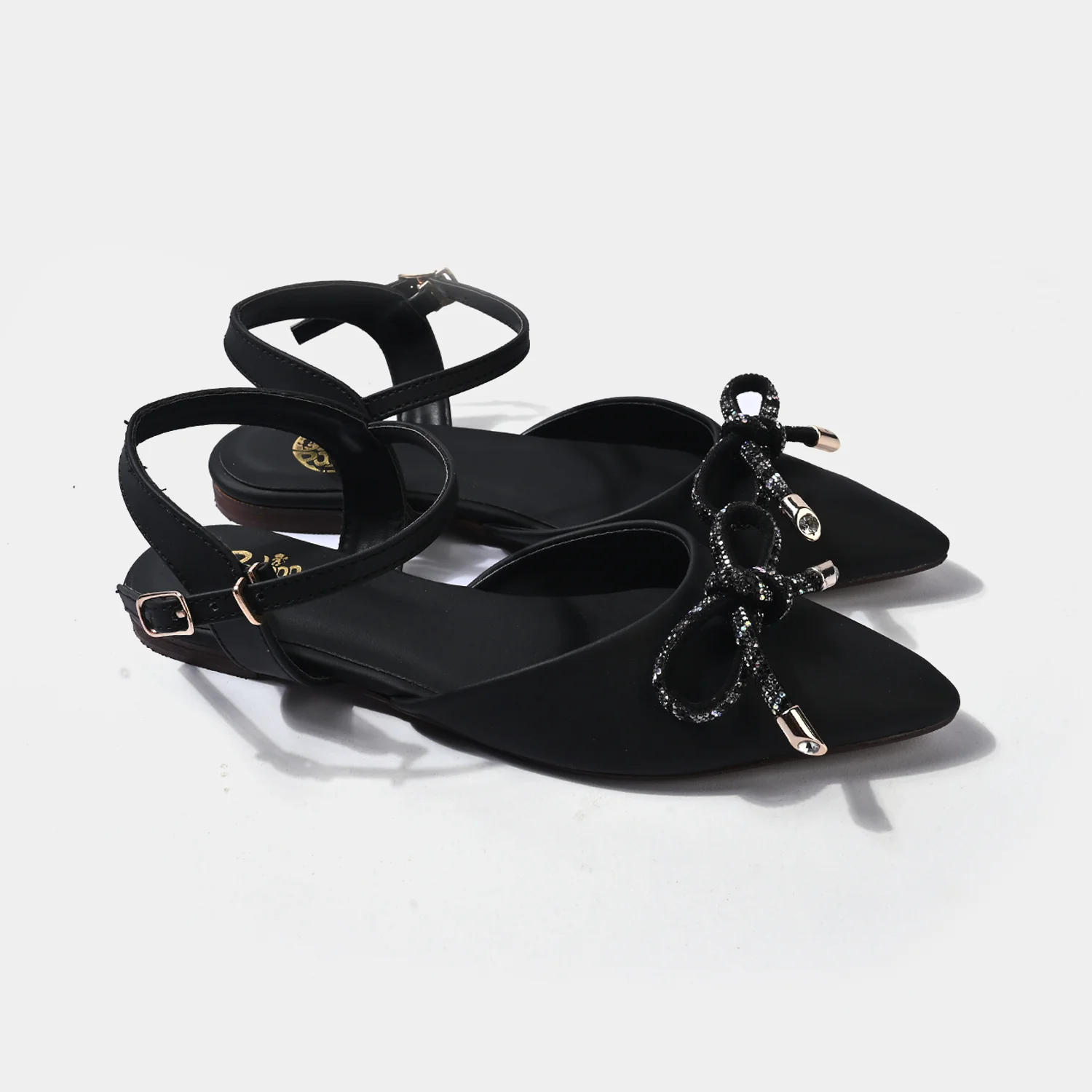 Girls Sling Back MS-01-BLACK - Image 3