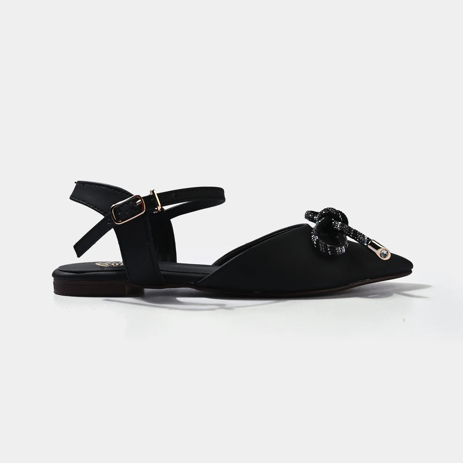 Girls Sling Back MS-01-BLACK - Image 4