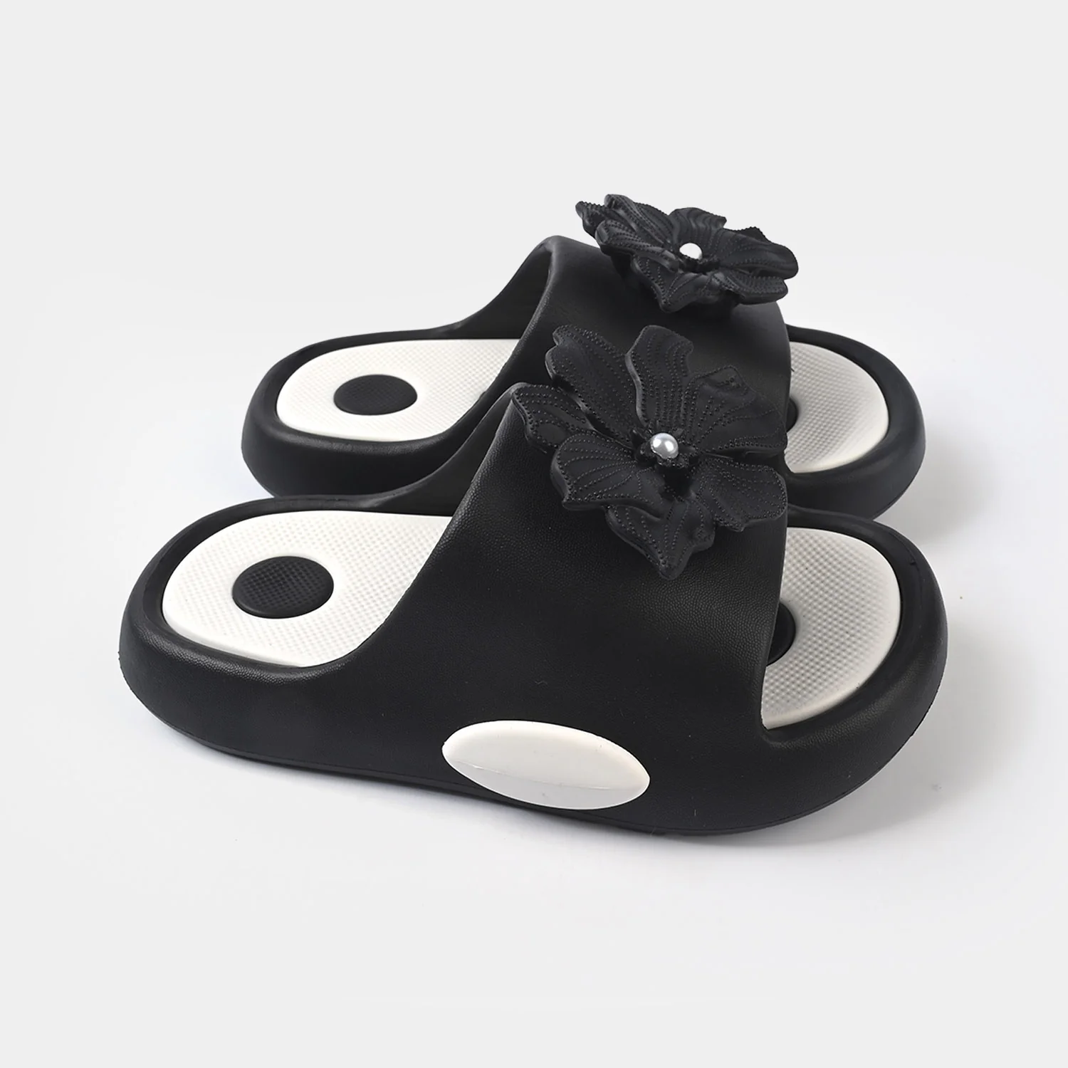 Girls Slipper 5188-Q14 - BLACK - Image 3