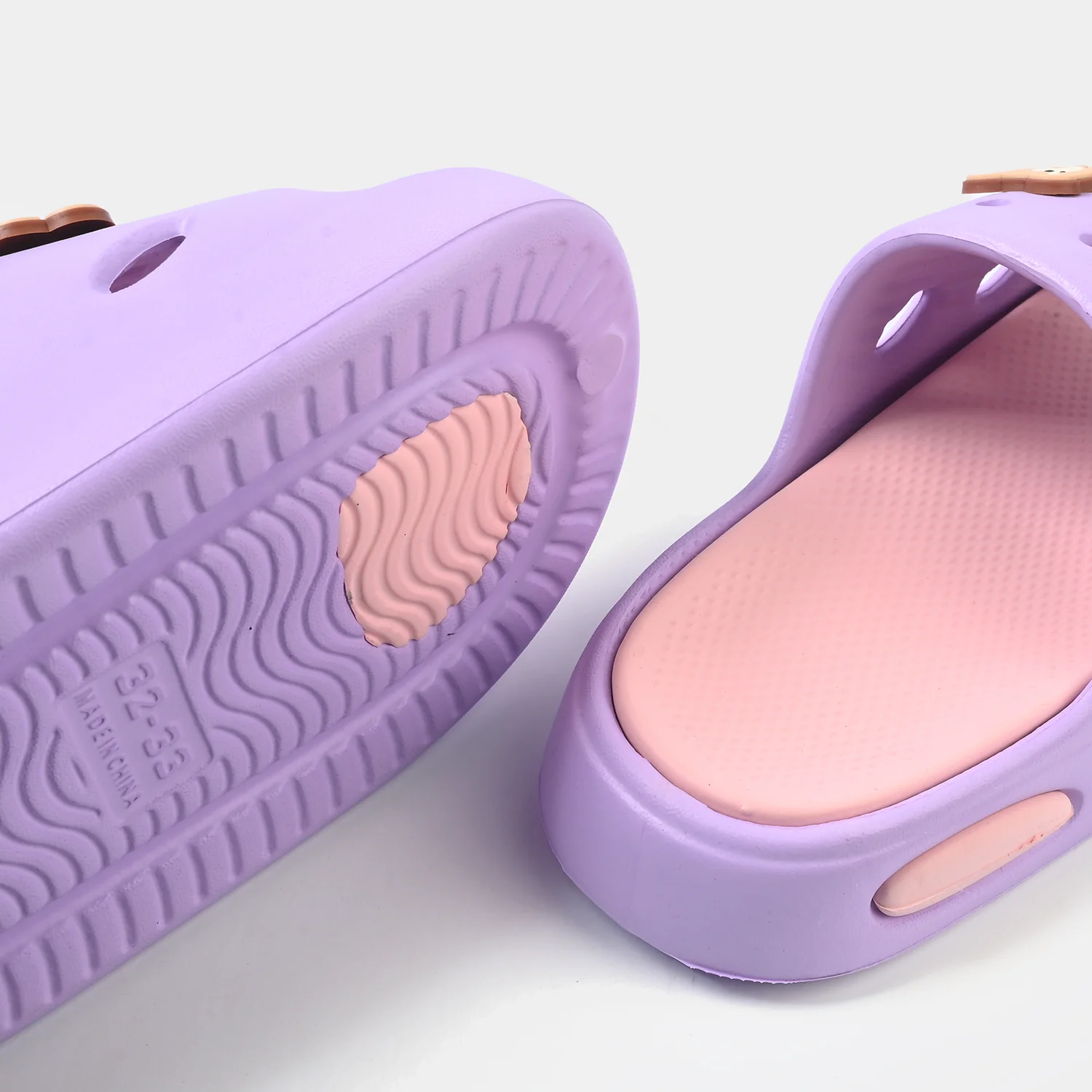 Girls Slipper A01-150-PURPLE - Image 2