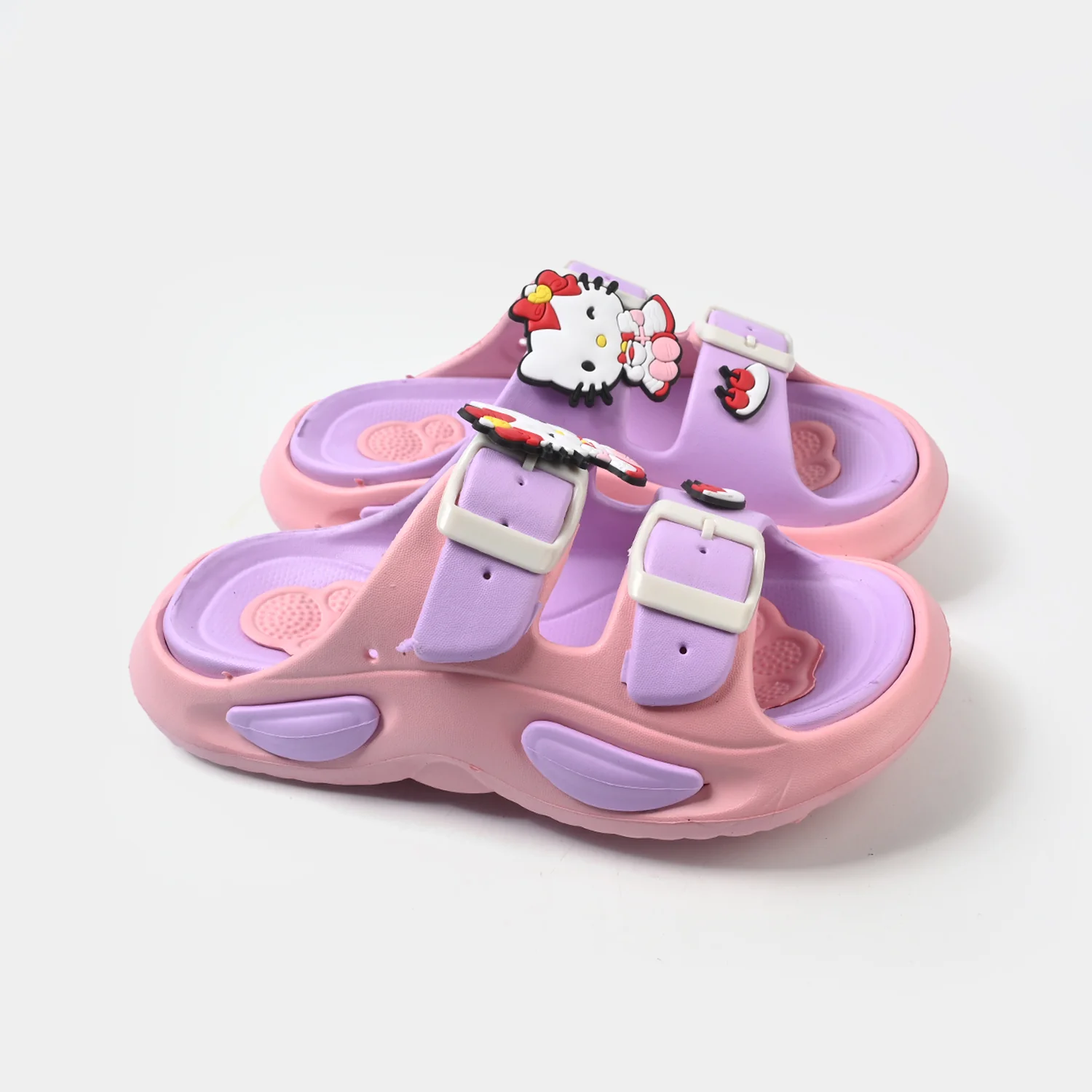 Girls Slipper A11+33-Pink - Image 3