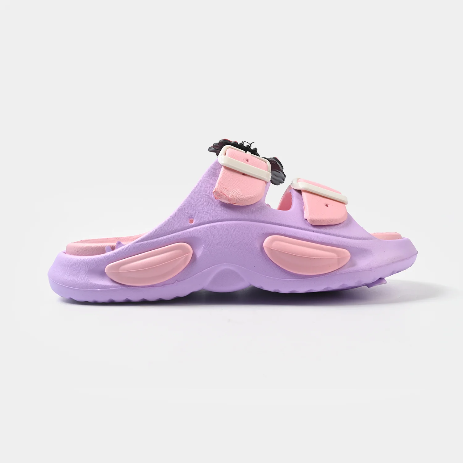 Girls Slipper A11+33-Purple - Image 3