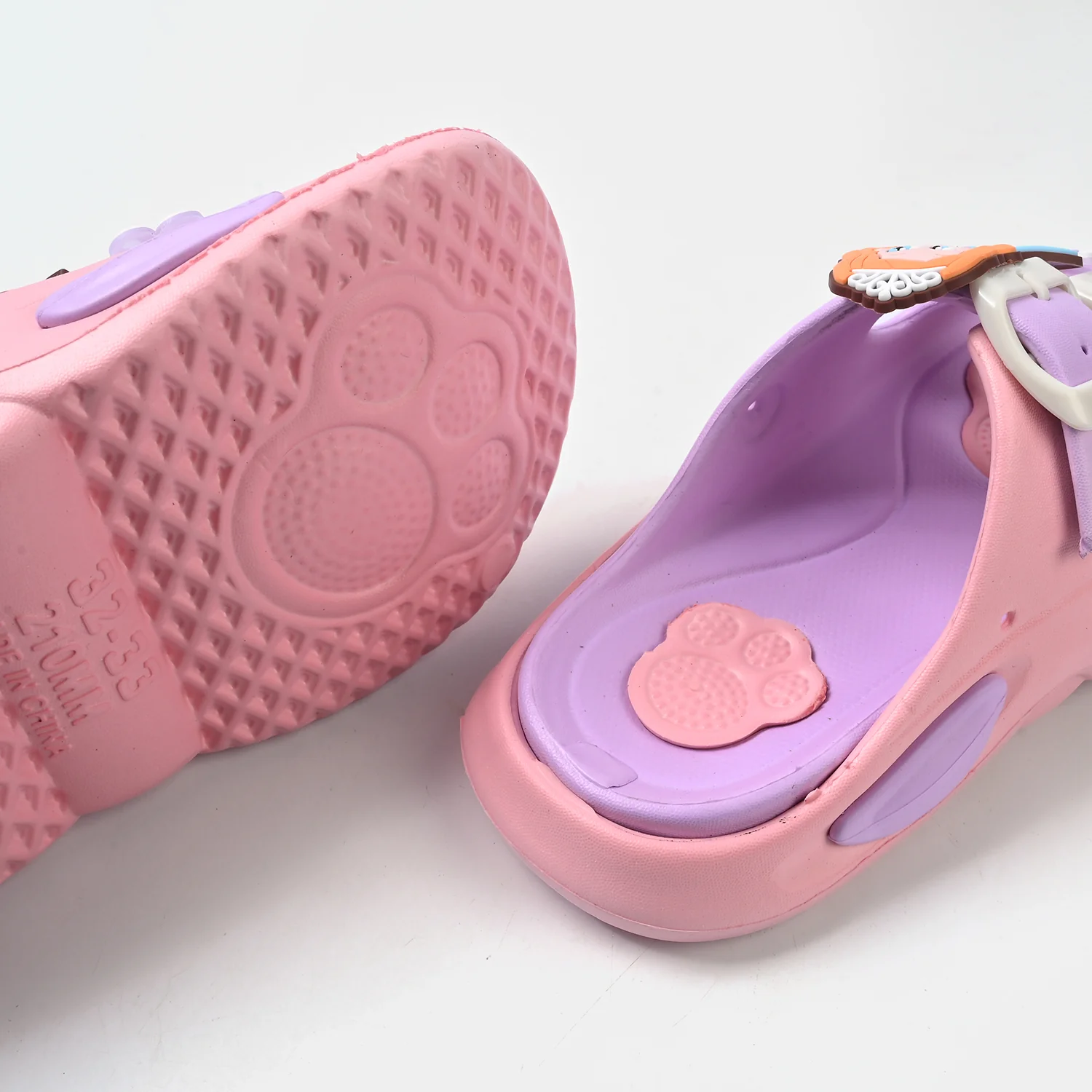 Girls Slipper A11+34-Purple - Image 4