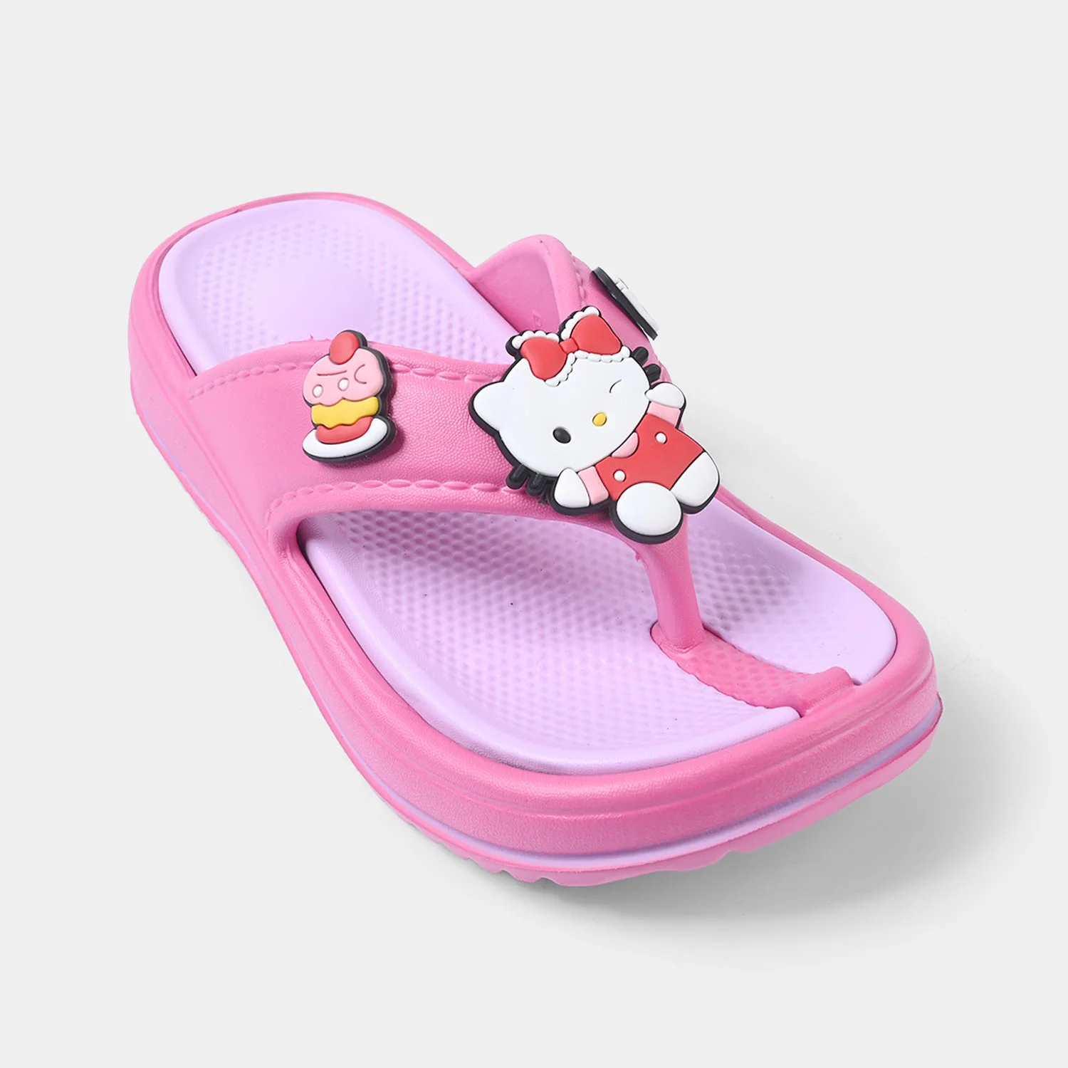 Girls Slipper A98+16-Fuchsia
