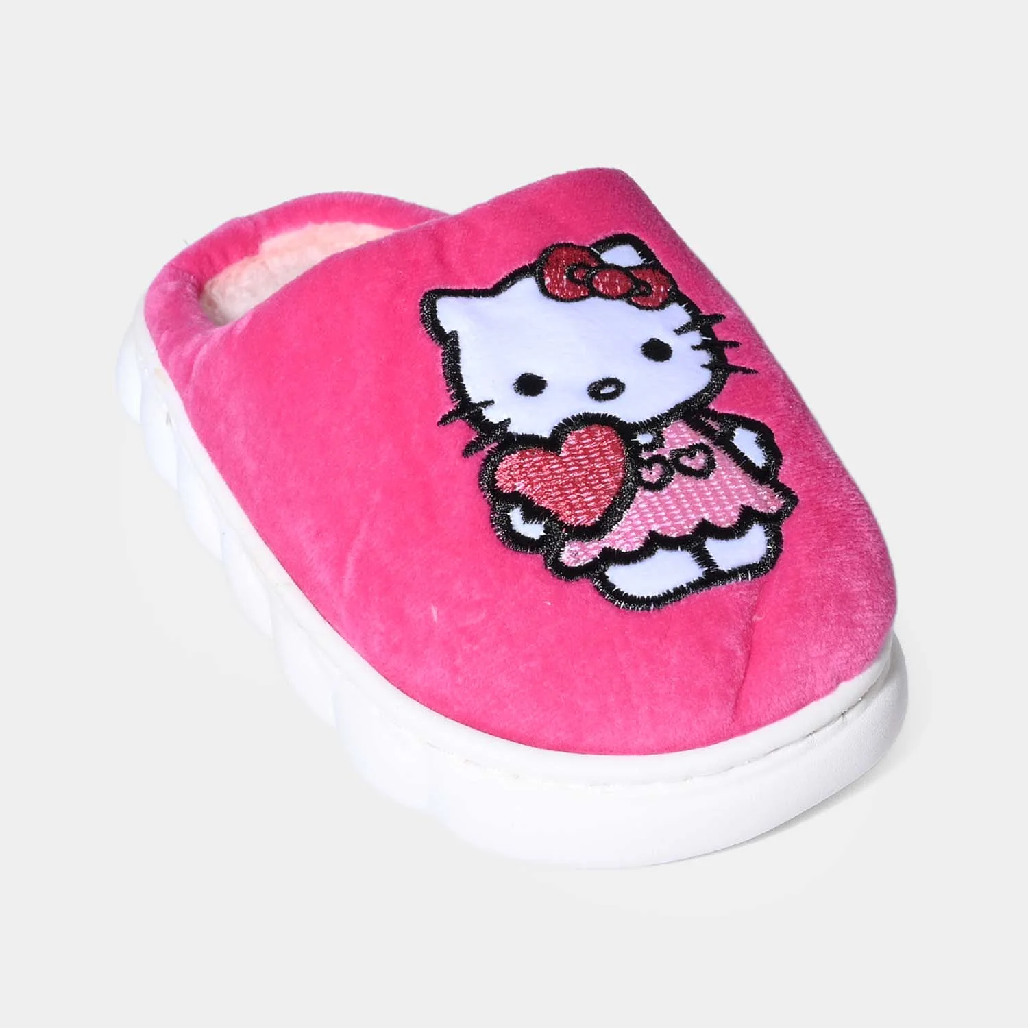 Girls Slipper Fur HH-003 - Pink/Fuchsia