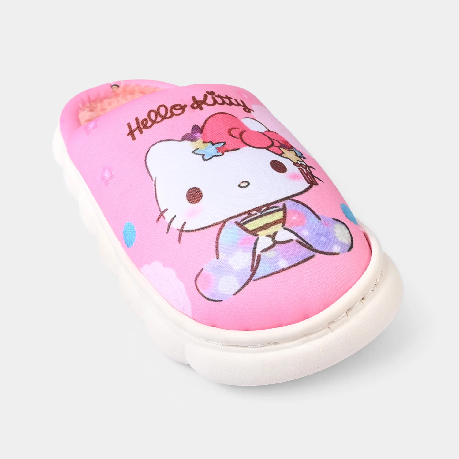 Girls Slipper Fur HH-003 - Pink