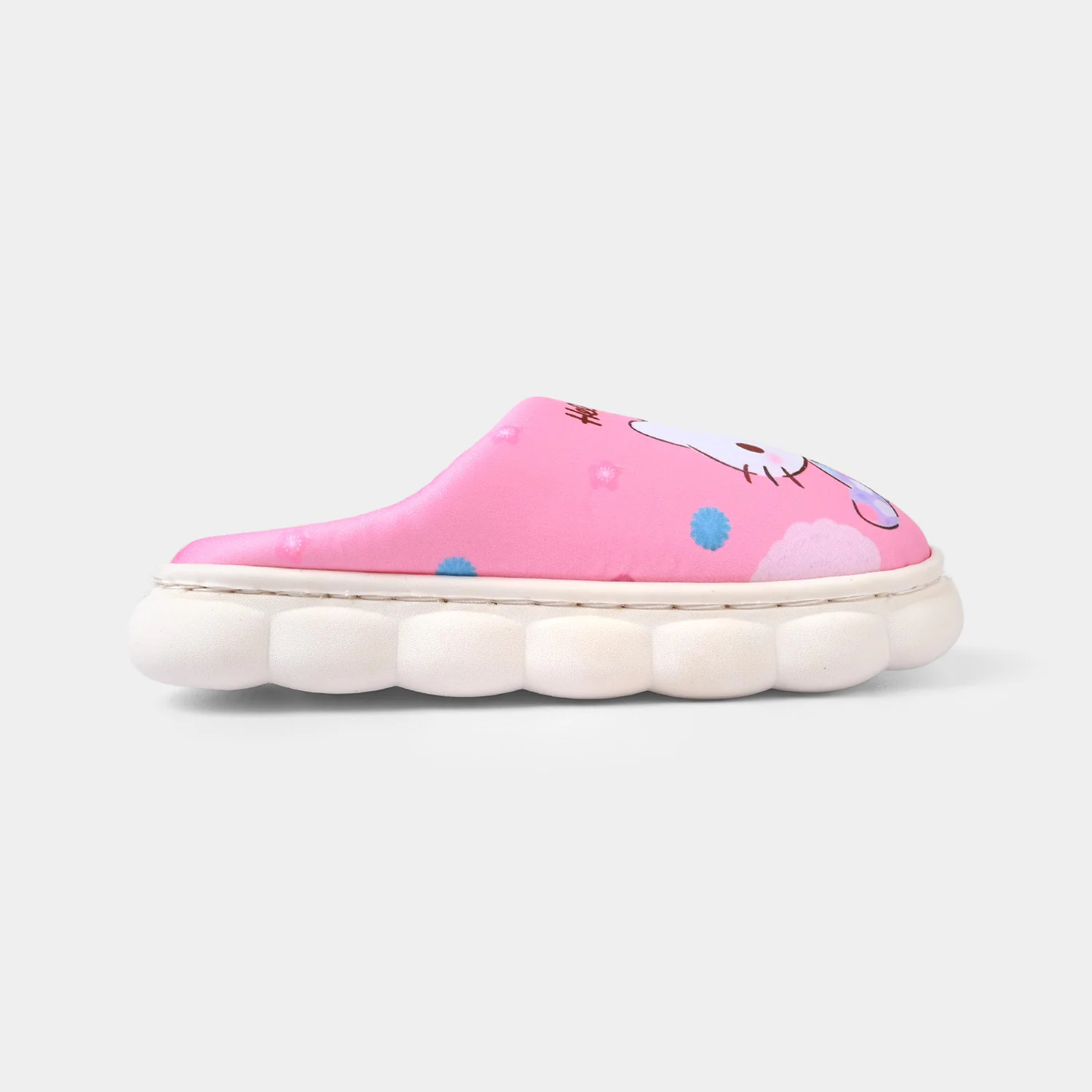 Girls Slipper Fur HH-003 - Pink - Image 4