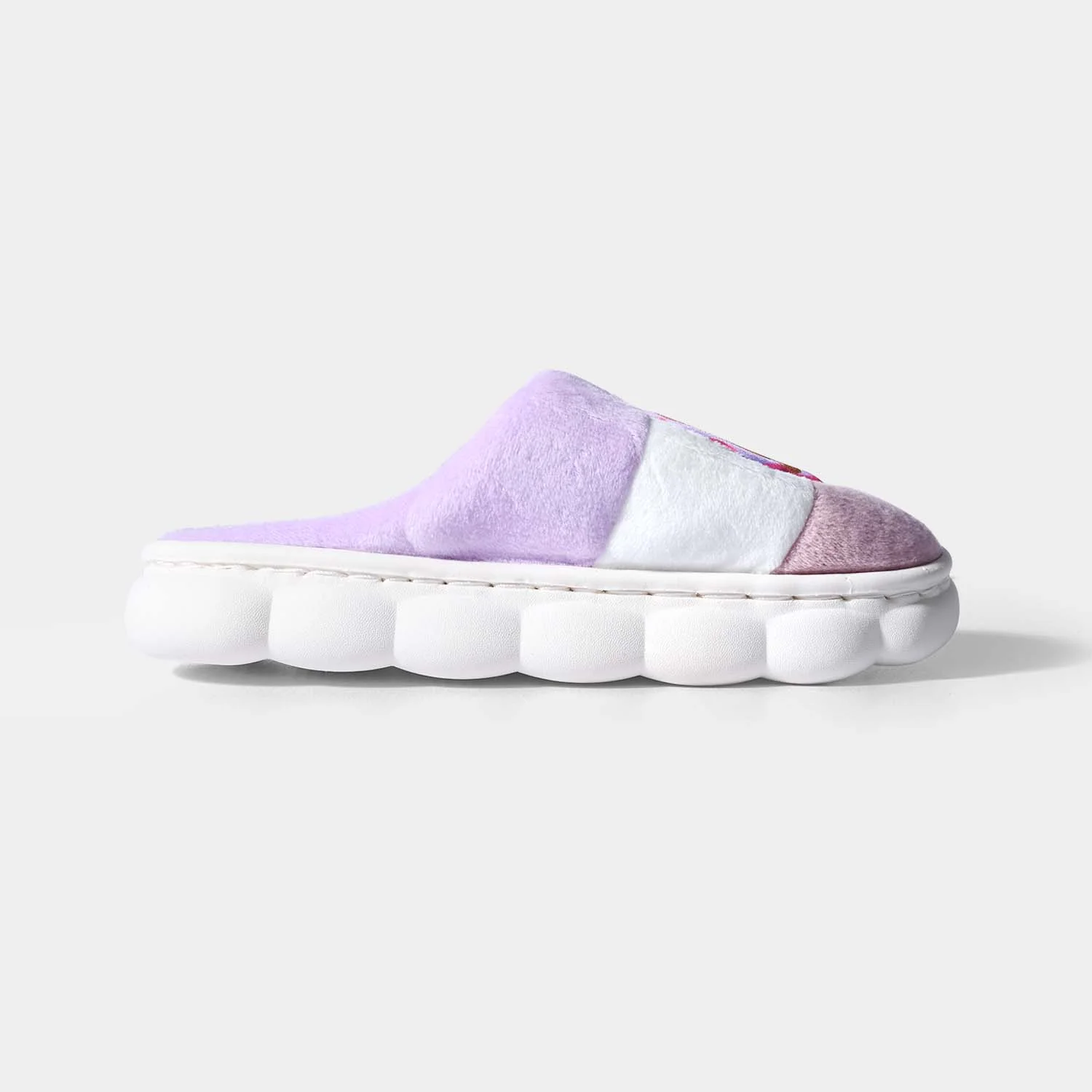 Girls Slipper Fur HH-004 - Purple - Image 4