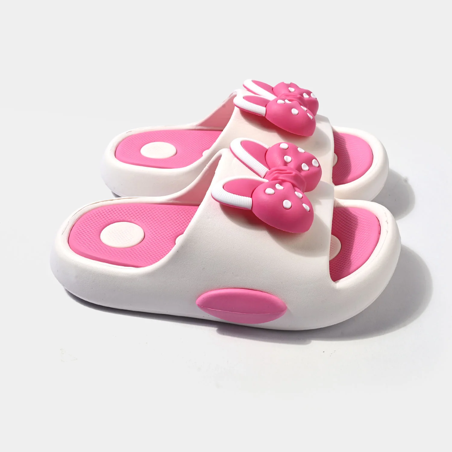 Girls Slipper G68-Fuchsia/Hot Pink - Image 3
