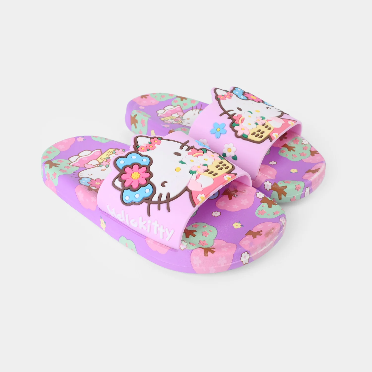 Girls Slippers 208-A10-PURPLE - Image 3