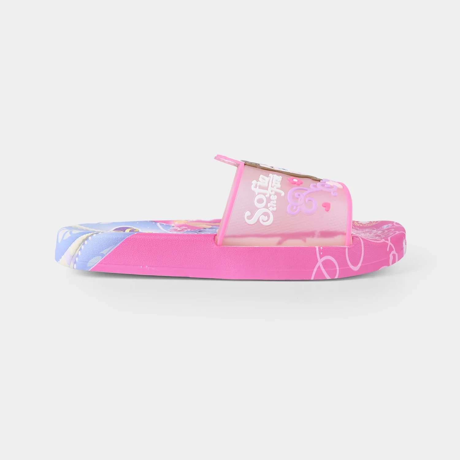 Girls Slippers 208-A12-Fuchsia - Image 4