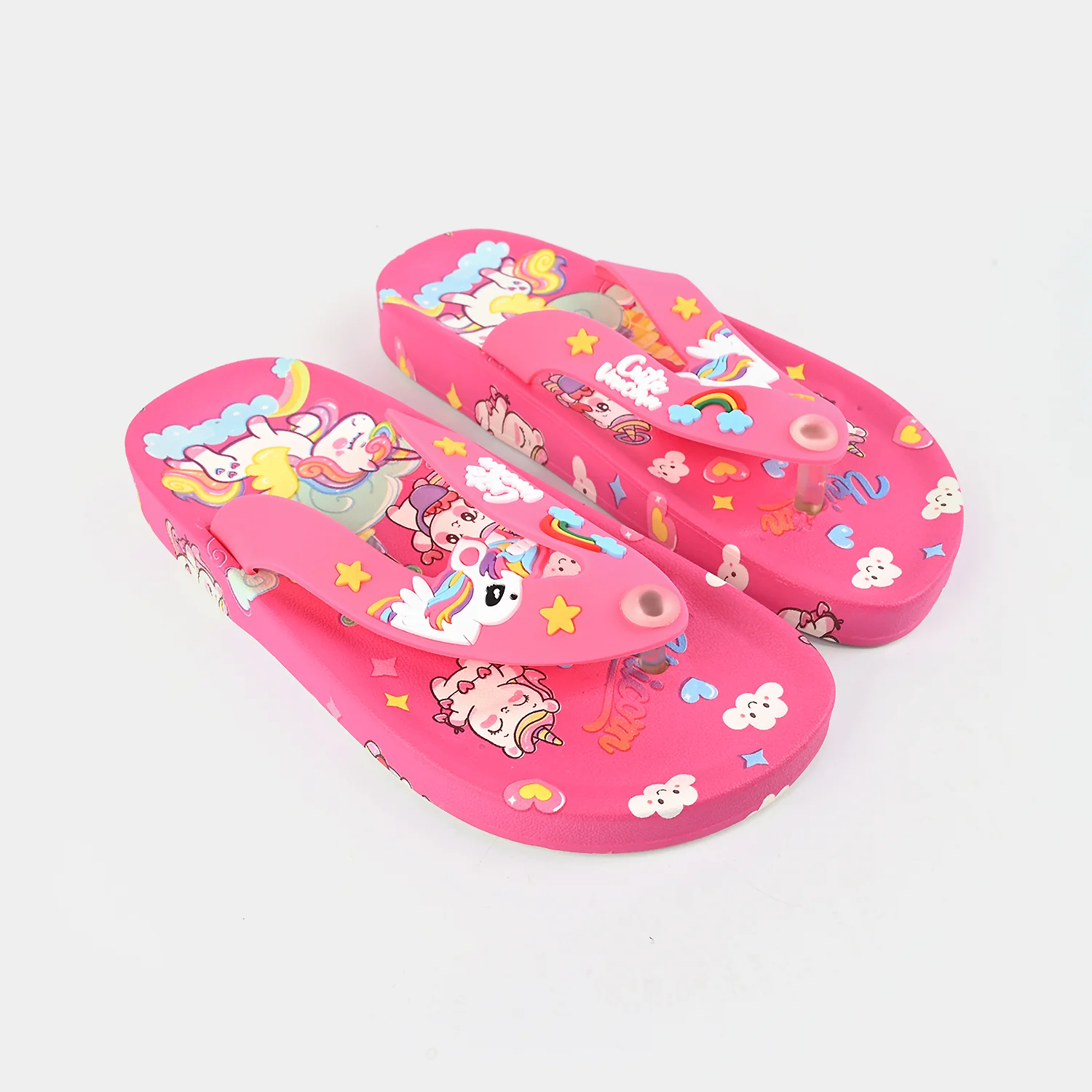 Girls Slippers 338-18 - PINK - Image 3