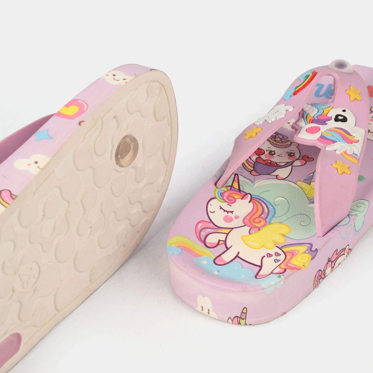 Girls Slippers 338-18 - Purple - Image 2
