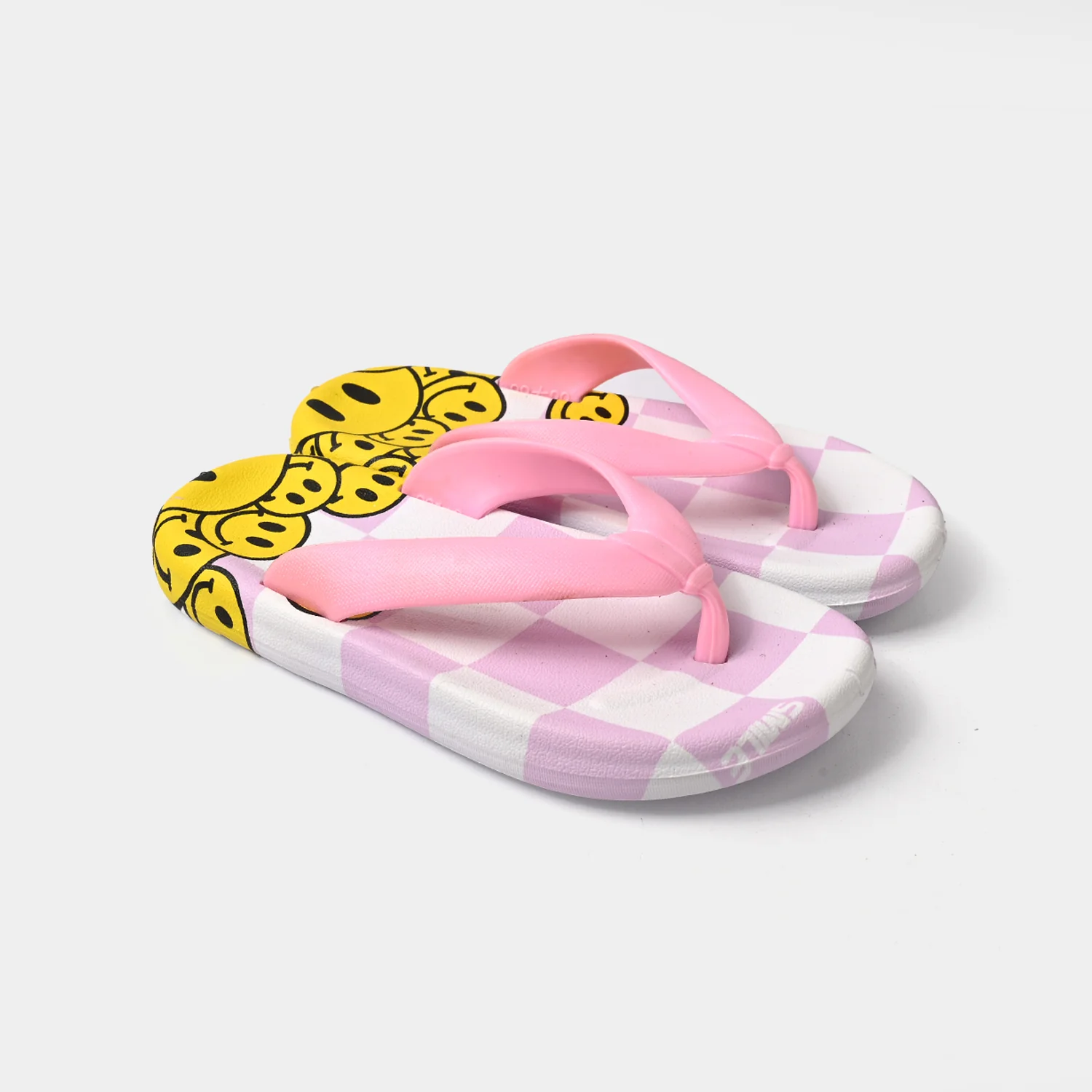 Girls Slippers 891-10-Fuchsia/Pink - Image 3