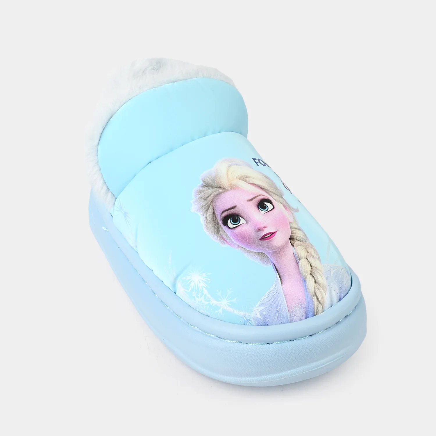 Girls Slippers Fur 28-51-BLUE