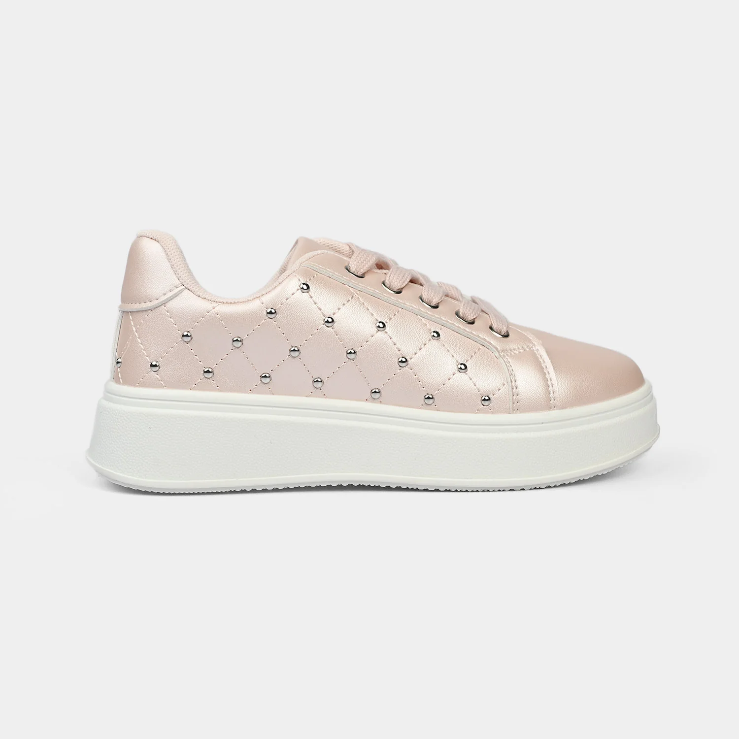Girls Sneakers 417-12 - Rose Gold - Image 4