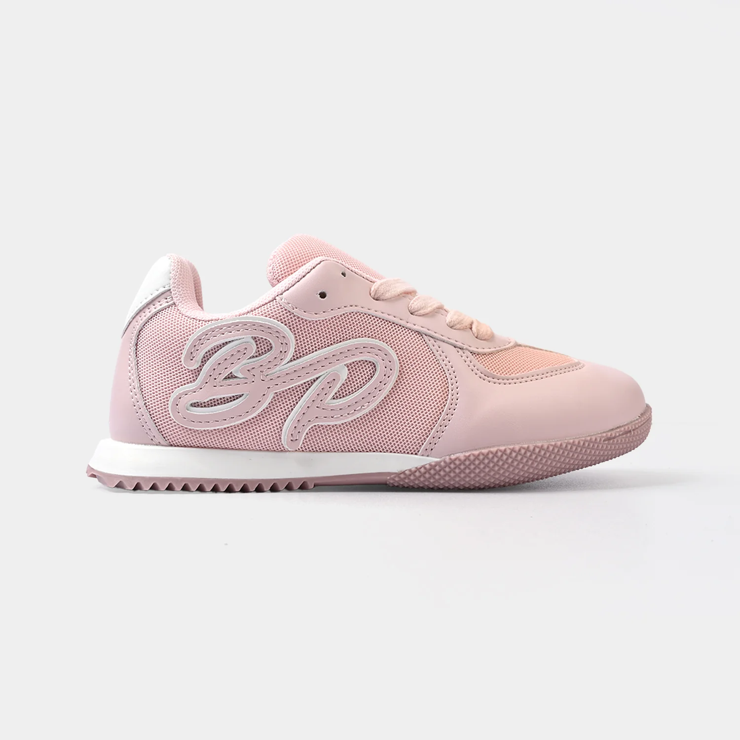 Girls Sneakers 417-5-Pink/White - Image 4