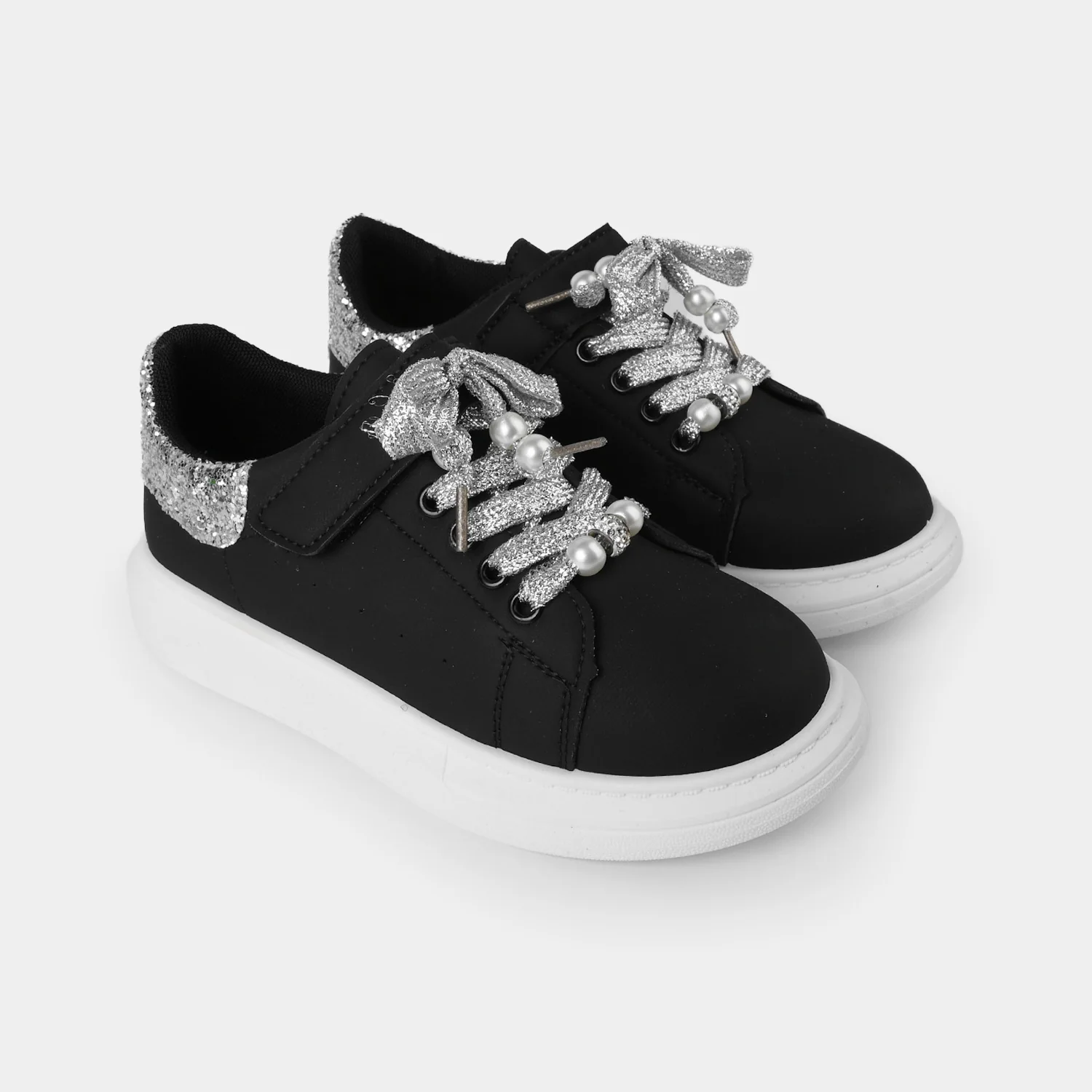Girls Sneakers A05 - Black - Image 3