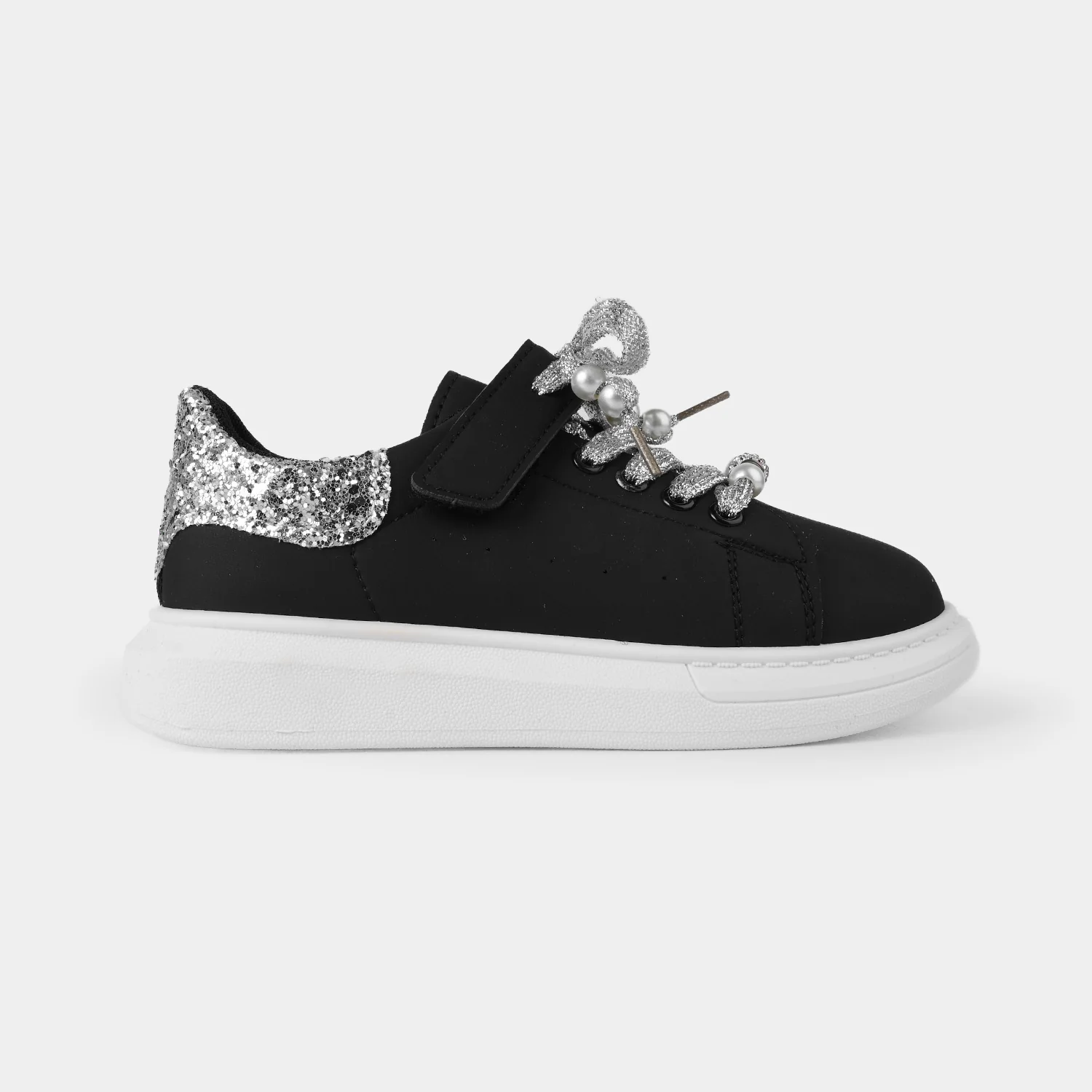 Girls Sneakers A05 - Black - Image 4