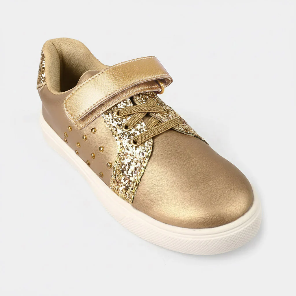 Girls Sneakers ZP-053 - GOLDEN