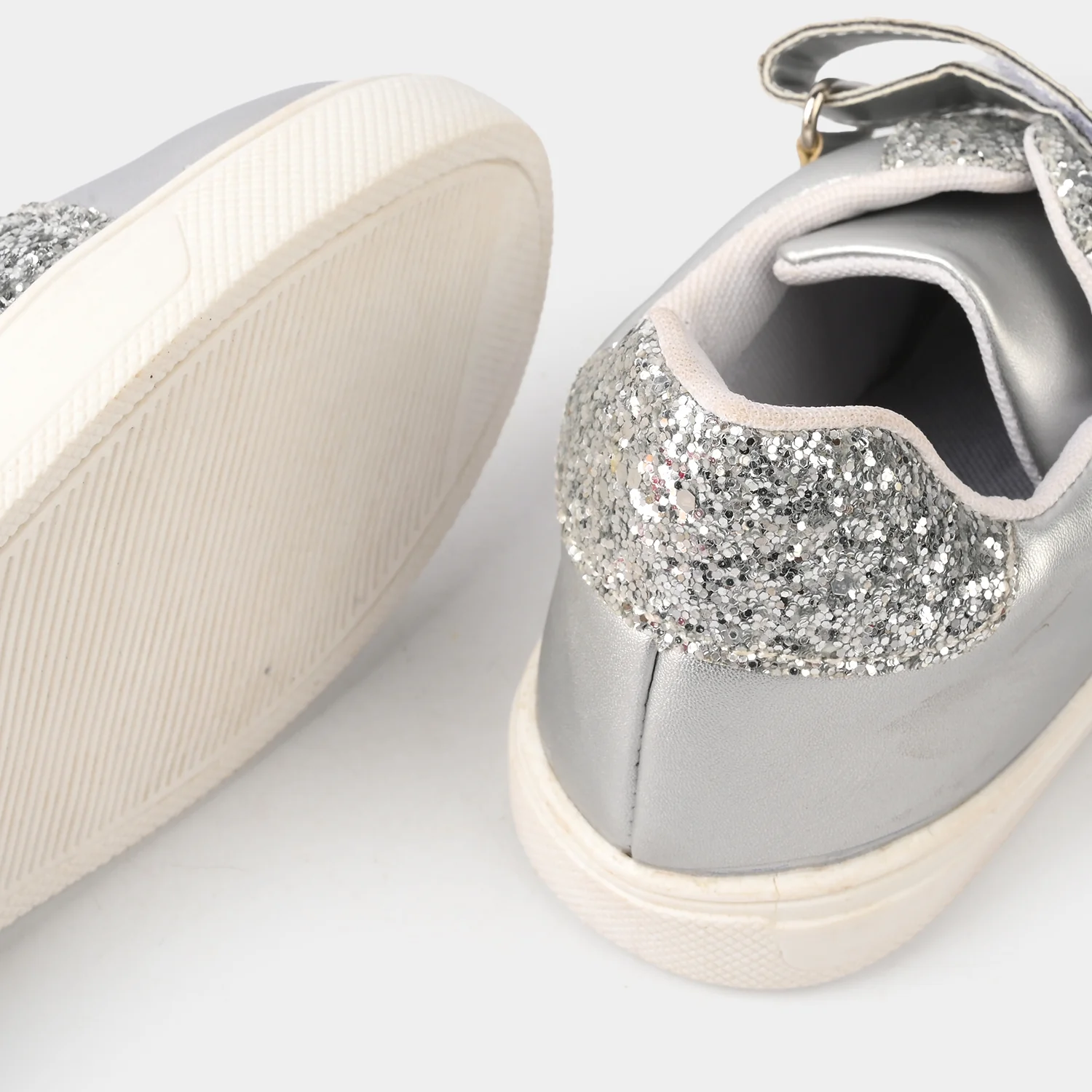 Girls Sneakers ZP-053 - SILVER - Image 2