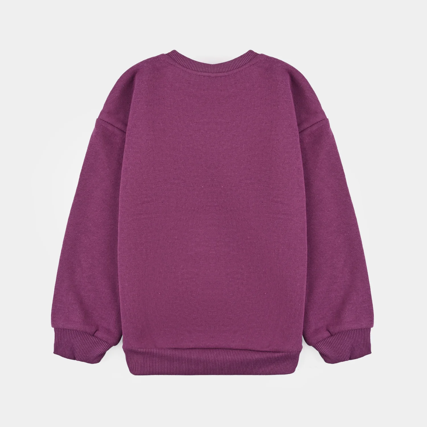 Girls Fleece Sweatshirt Need Love-PURPLE - Image 4
