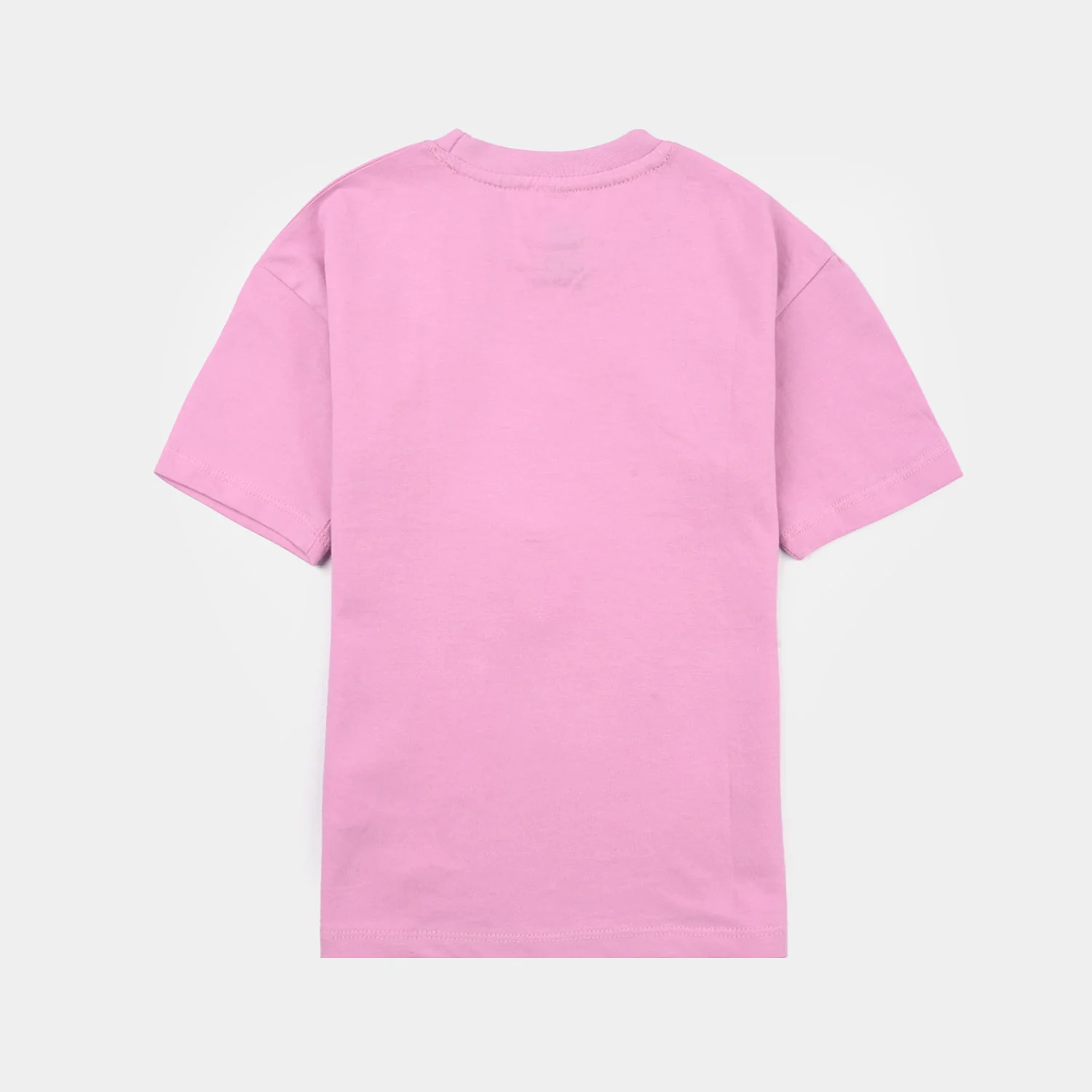 Girls Jersey/Terry T-Shirt (Ice Cream) - Pink - Image 3
