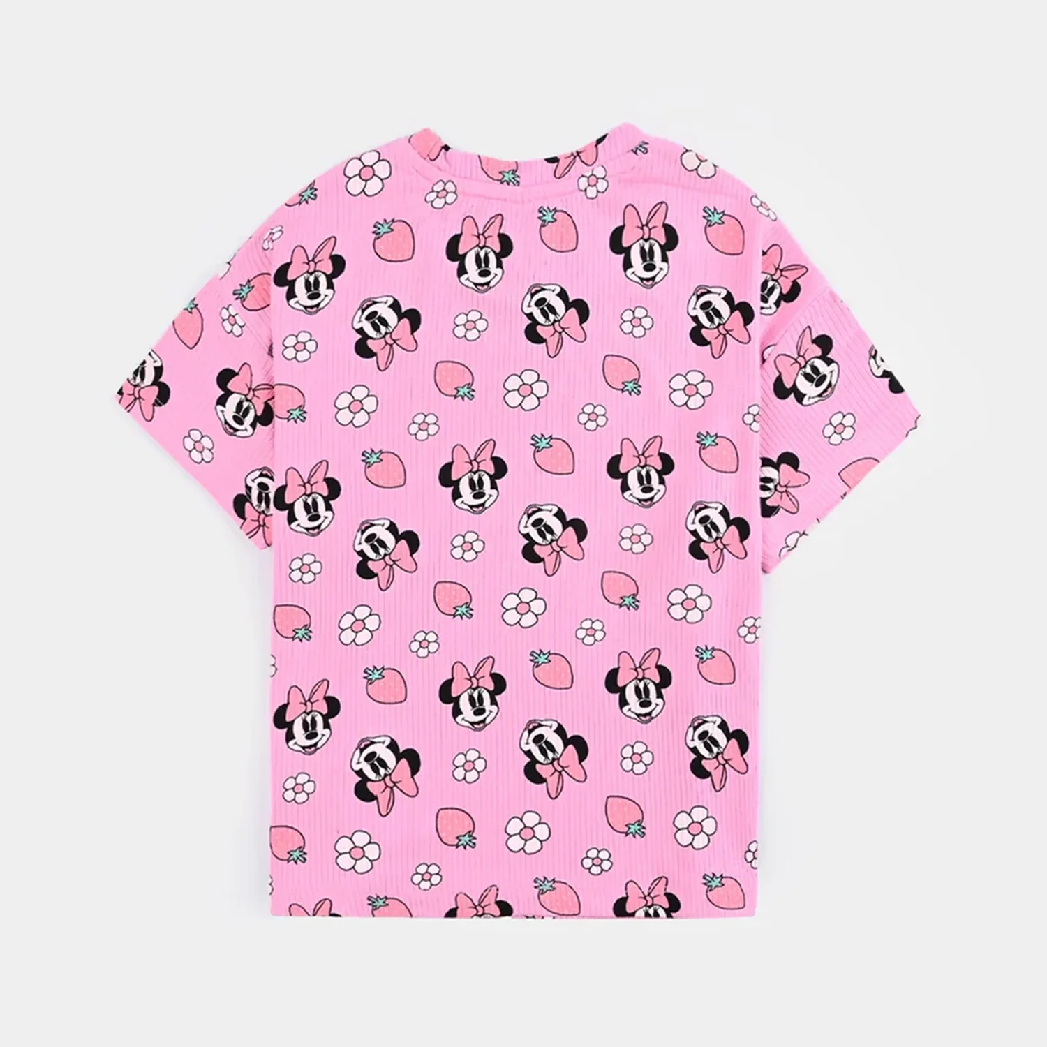 Girls Lycra Jersey T-Shirt - Pink - Image 3