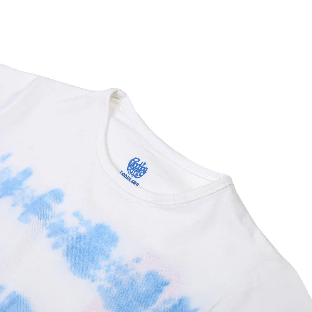 Girls T-Shirt Stripe - Tie & Dye - Image 2