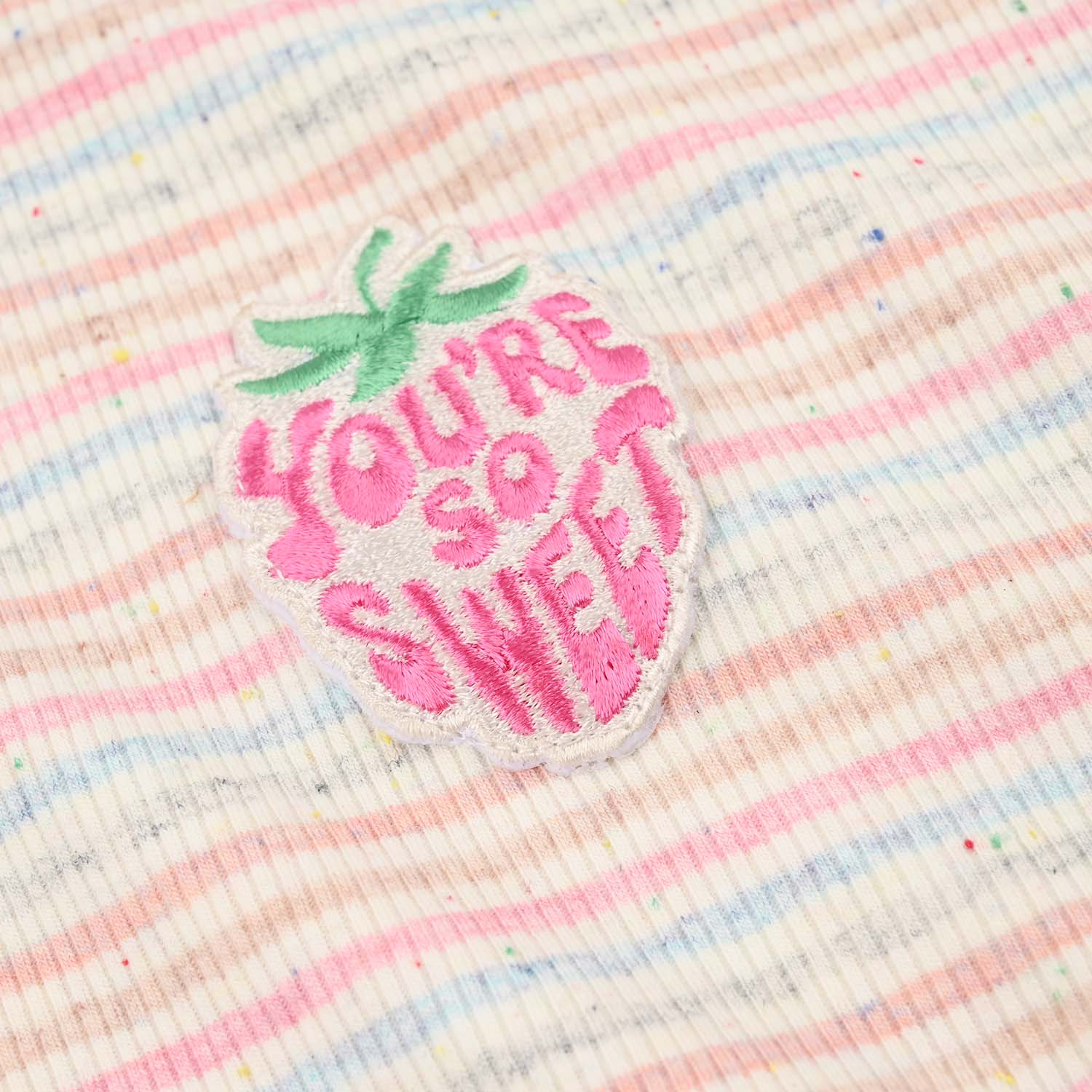 Girls Jersey/Terry T-Shirt (You Are So Sweet) – Multi - Image 2