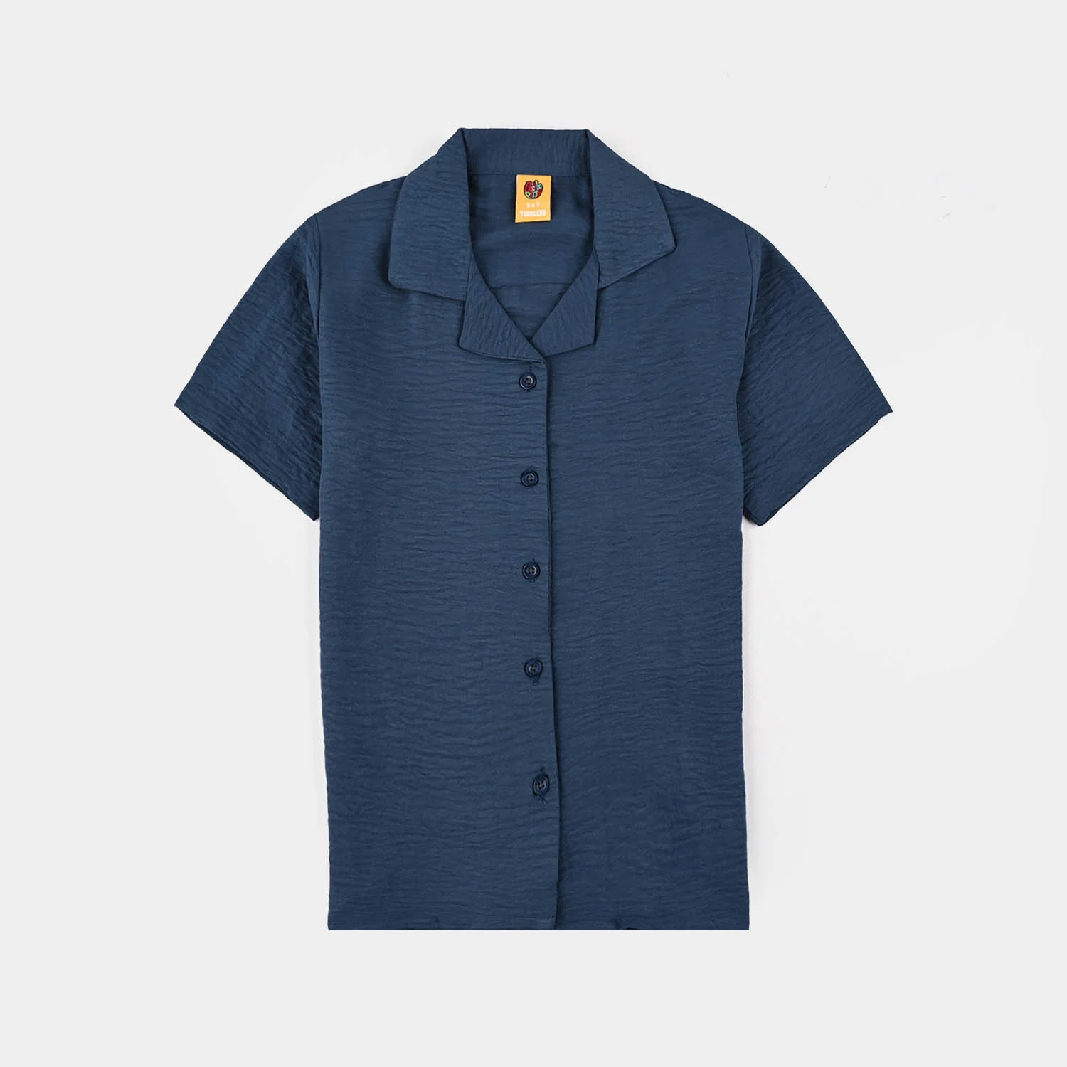 Girls Viscose Woven Nightwear -Basic-BLUE - Image 2