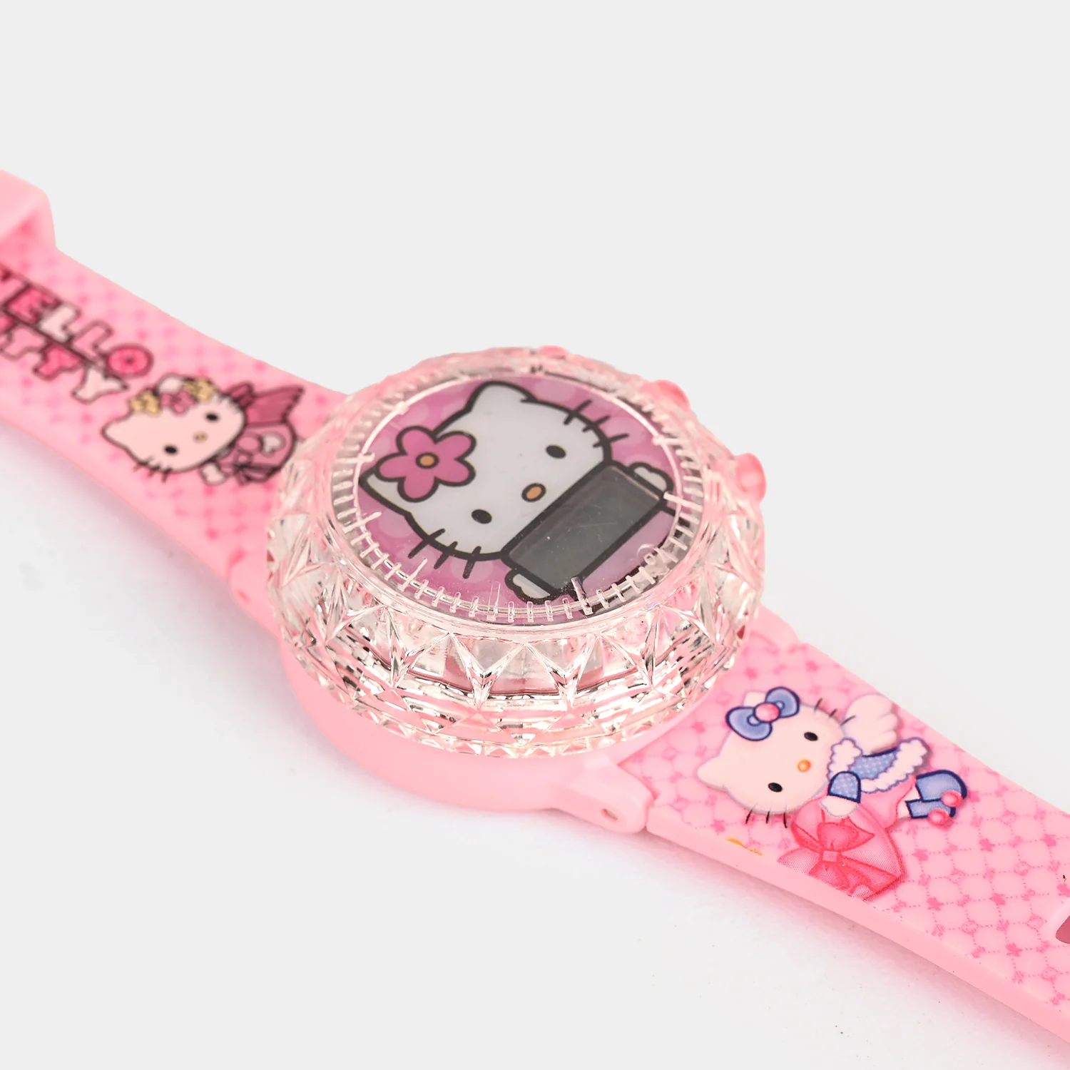 Girls Character Watch Round Dial With Light - Image 2