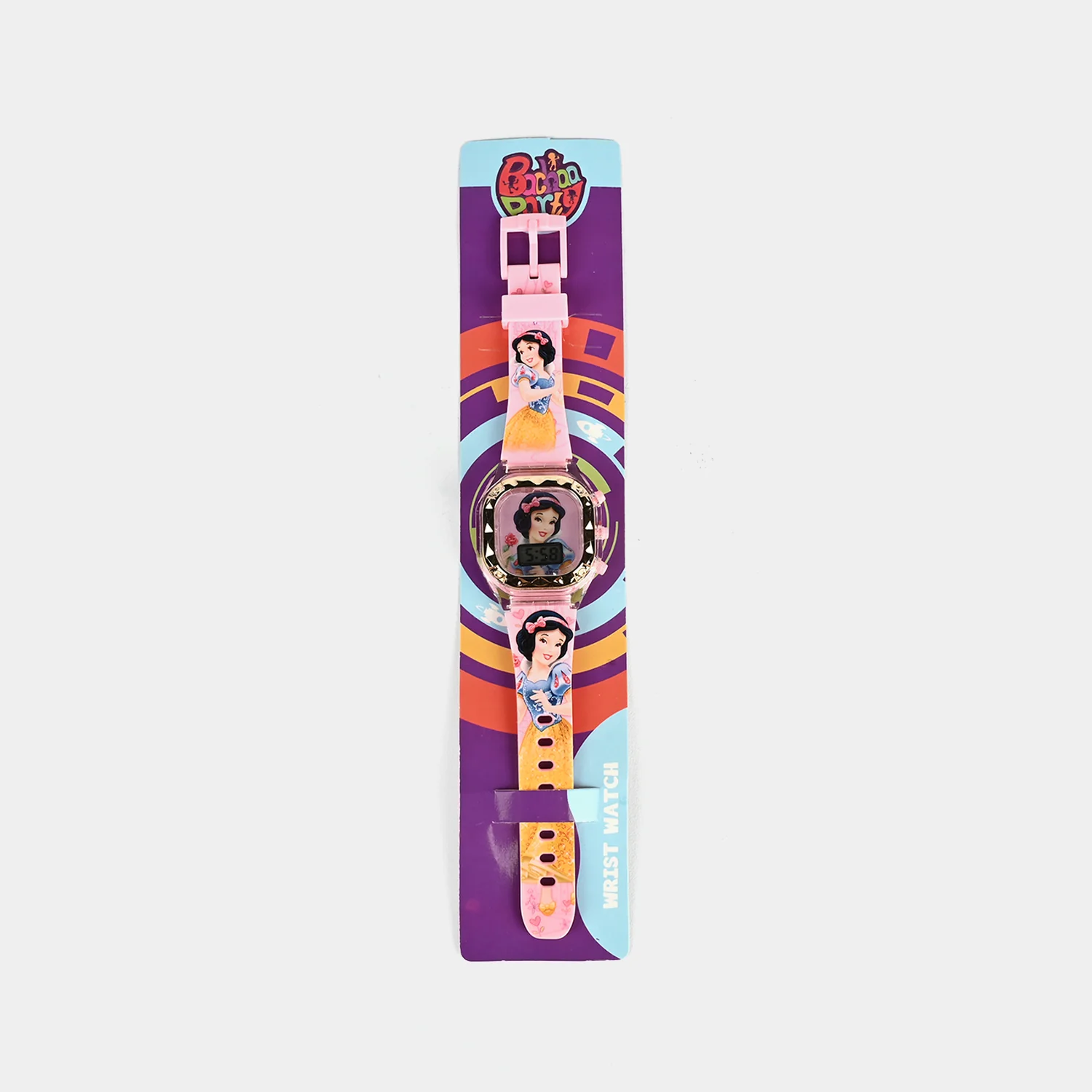 Girls Character Watch Square Golden Border - Image 4